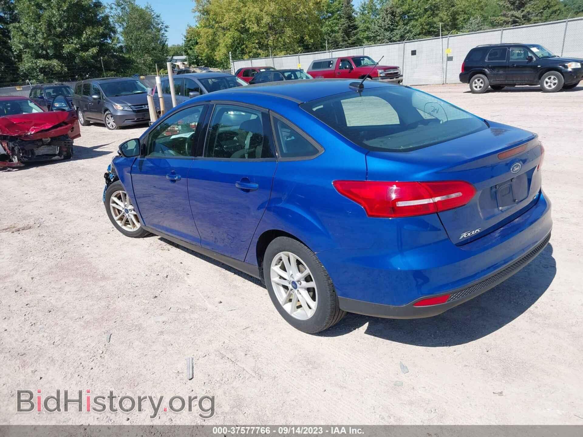 2018 FORD FOCUS - VIN: 1FADP3F24JL239287 - Фото 3