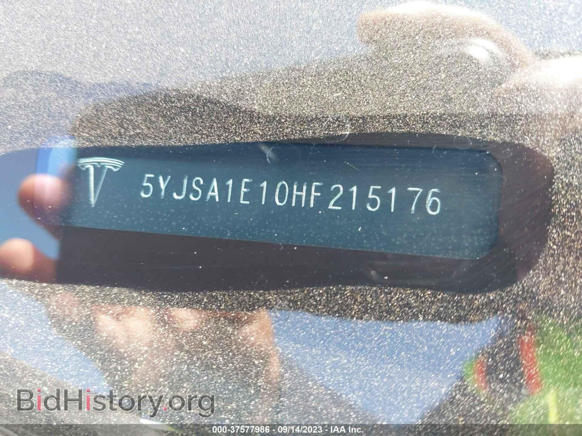 2017 TESLA MODEL S - VIN: 5YJSA1E10HF215176 - Photo 9
