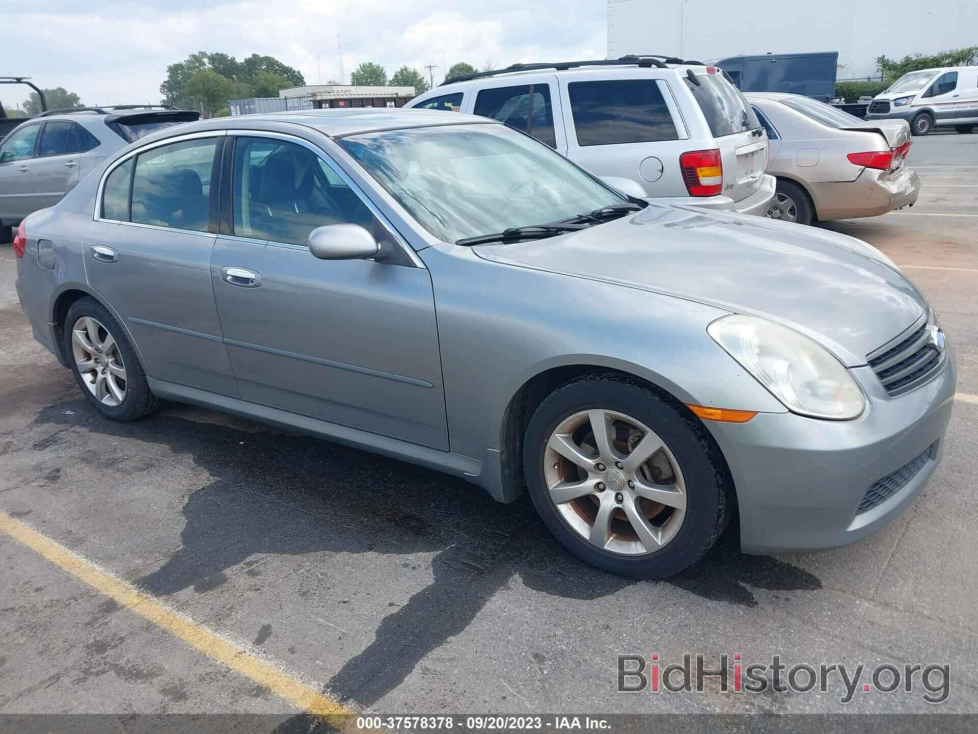 Photo JNKCV51EX6M519353 - INFINITI G35 SEDAN 2006