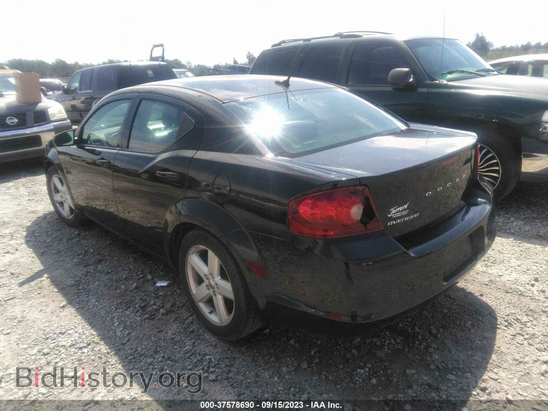 2013 DODGE AVENGER - VIN: 1C3CDZAB3DN662240 - Фото 3