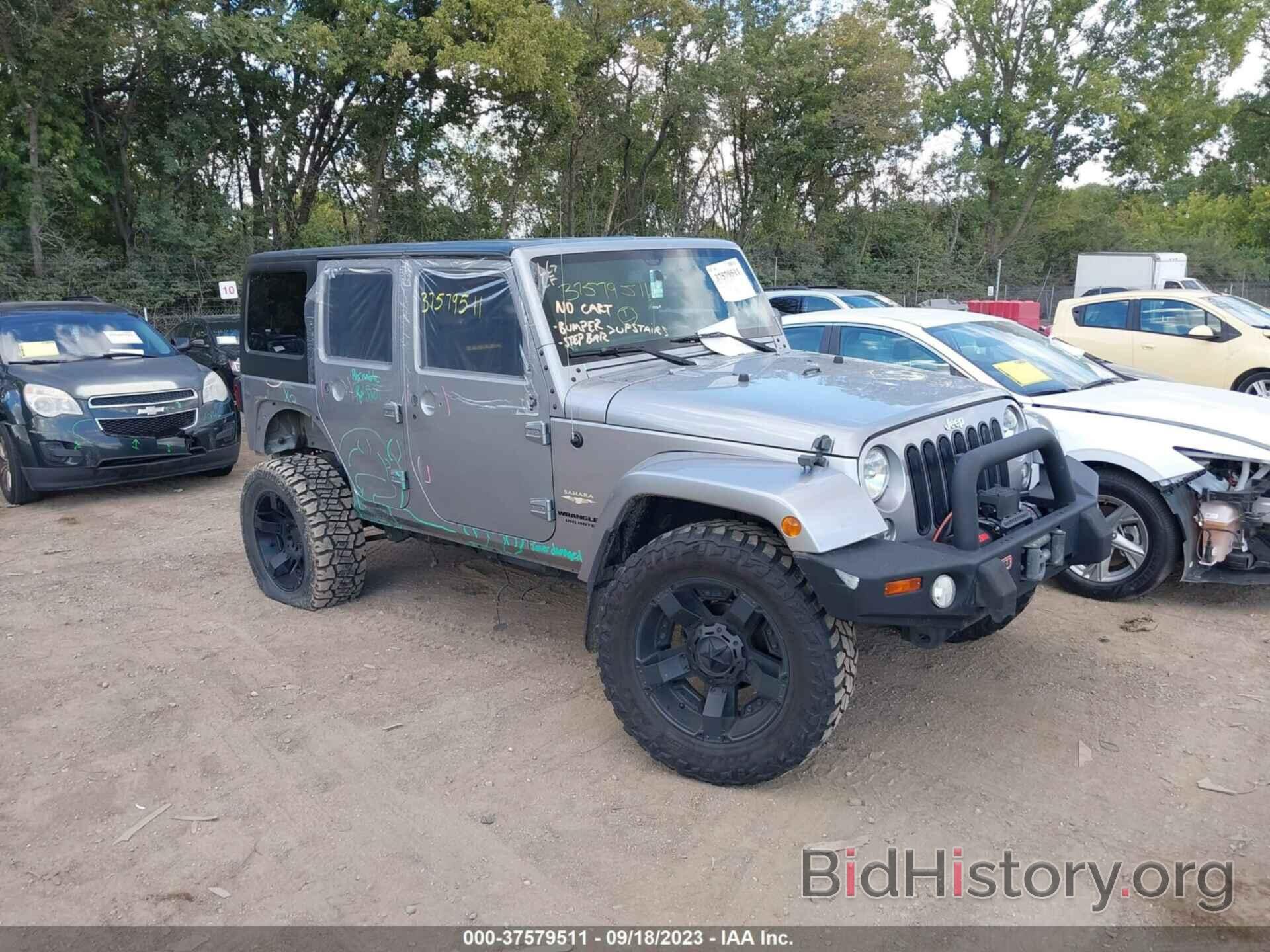 Photo 1C4BJWEG9FL544423 - JEEP WRANGLER UNLIMITED 2015