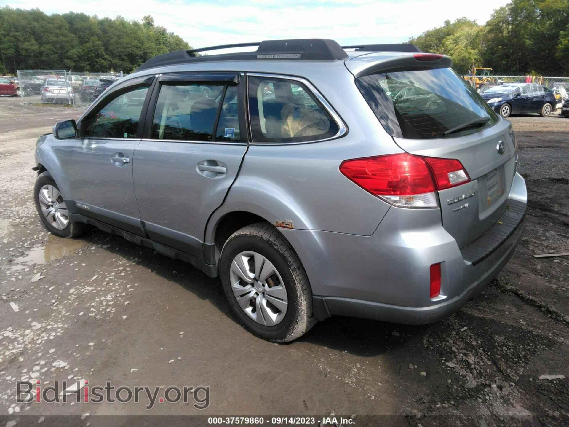 2012 SUBARU OUTBACK - VIN: 4S4BRBAC2C3290789 - Фото 3