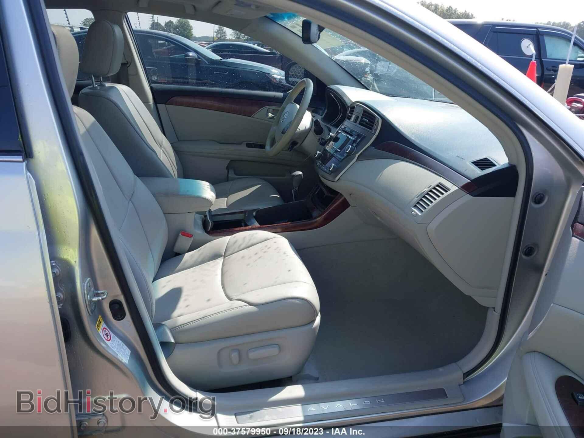 2012 TOYOTA AVALON - VIN: 4T1BK3DB1CU470692 - Фото 5