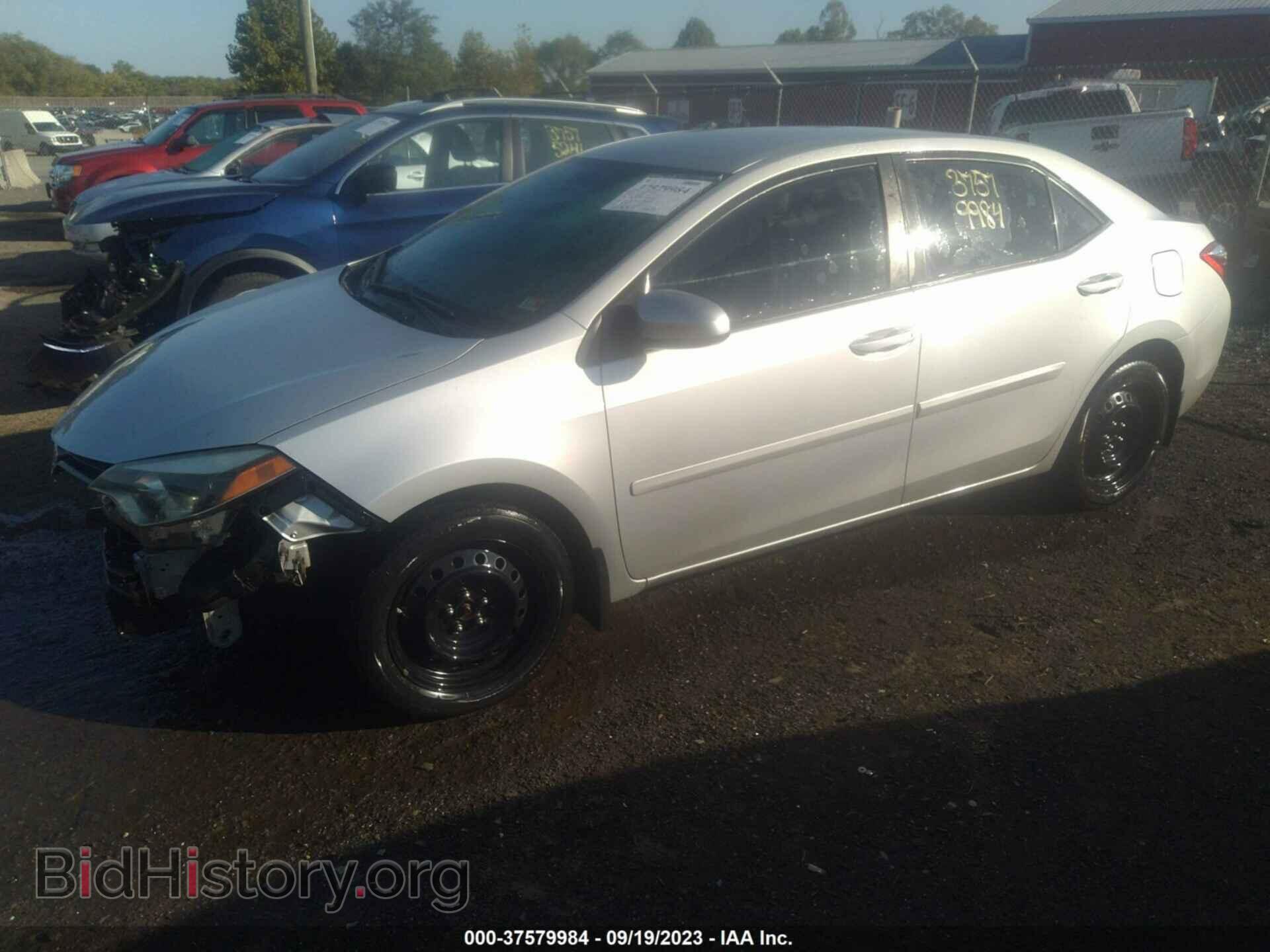 2015 TOYOTA COROLLA - VIN: 2T1BURHE5FC238765 - Фото 2