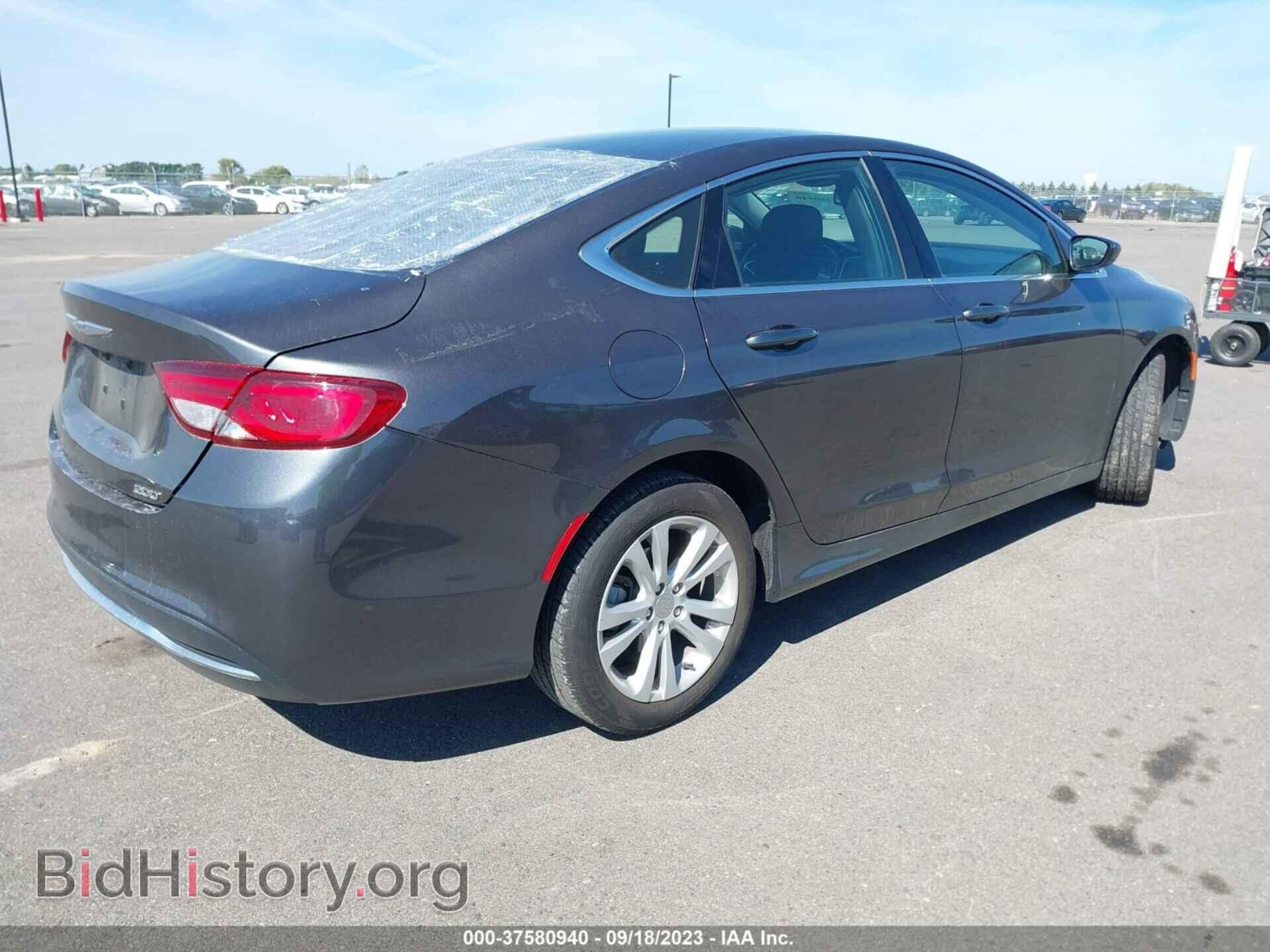 2016 CHRYSLER 200 - VIN: 1C3CCCAB1GN129579 - Фото 4