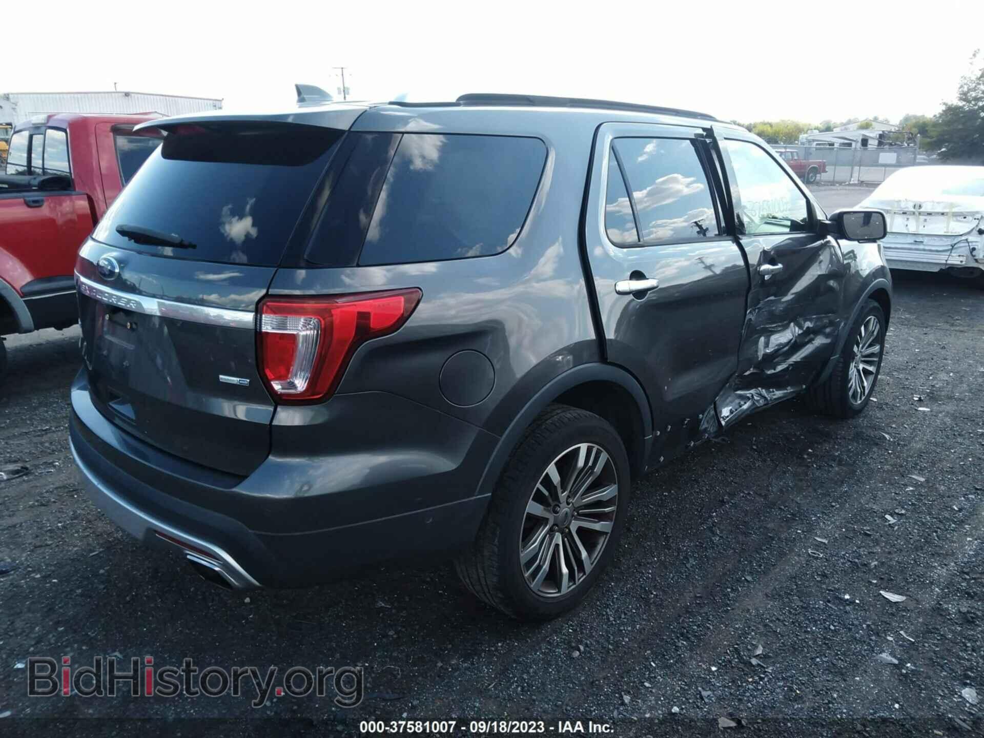 2017 FORD EXPLORER - VIN: 1FM5K8HT7HGB60369 - Фото 4