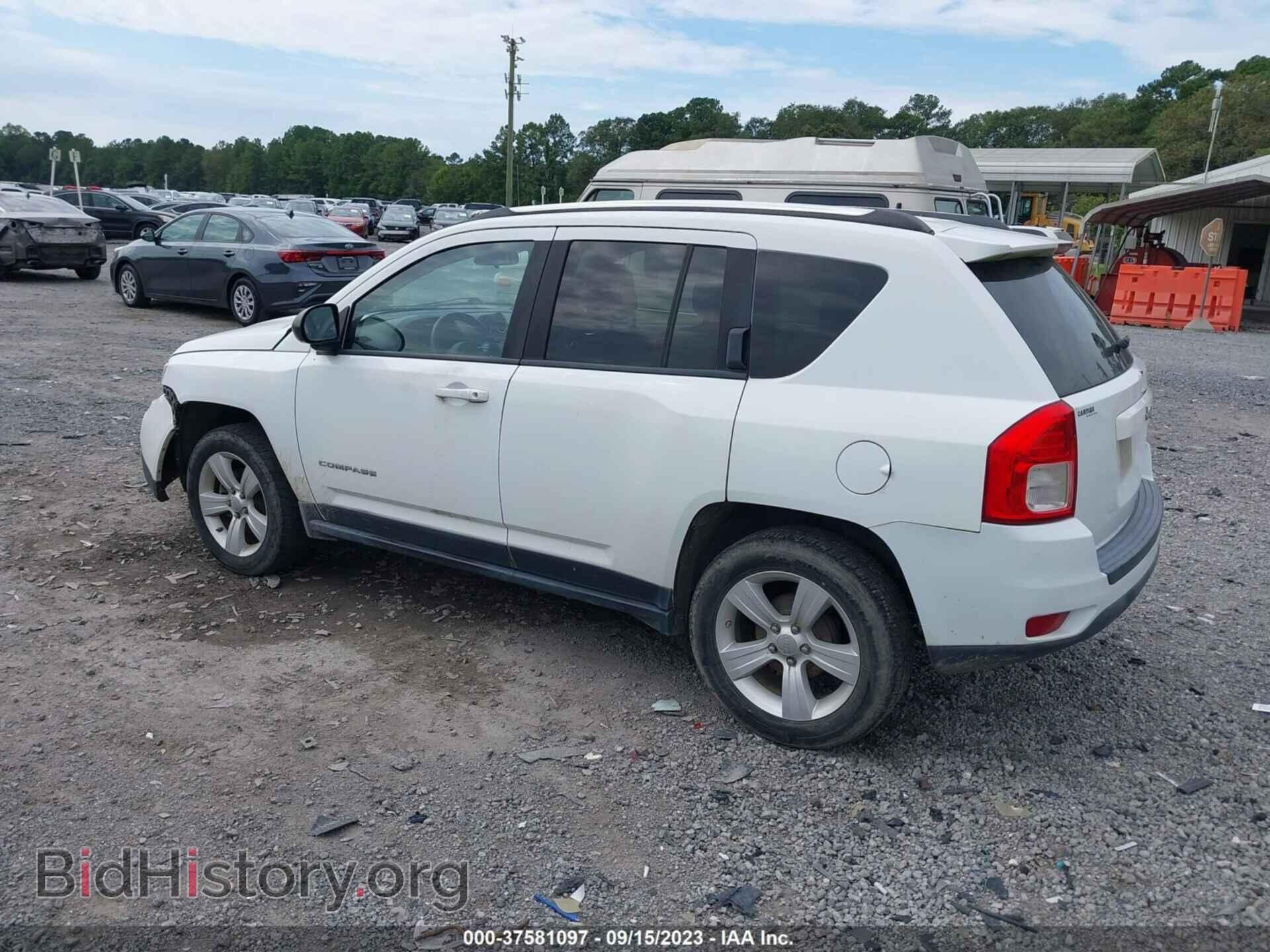 2012 JEEP COMPASS - VIN: 1C4NJCBB6CD725070 - Фото 3