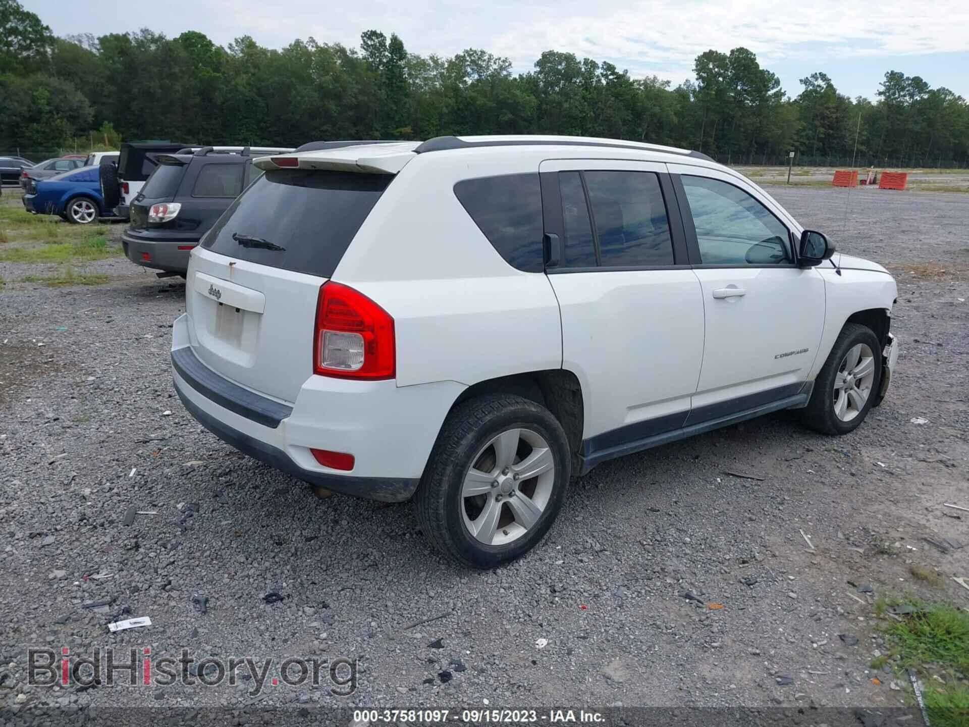 2012 JEEP COMPASS - VIN: 1C4NJCBB6CD725070 - Фото 4
