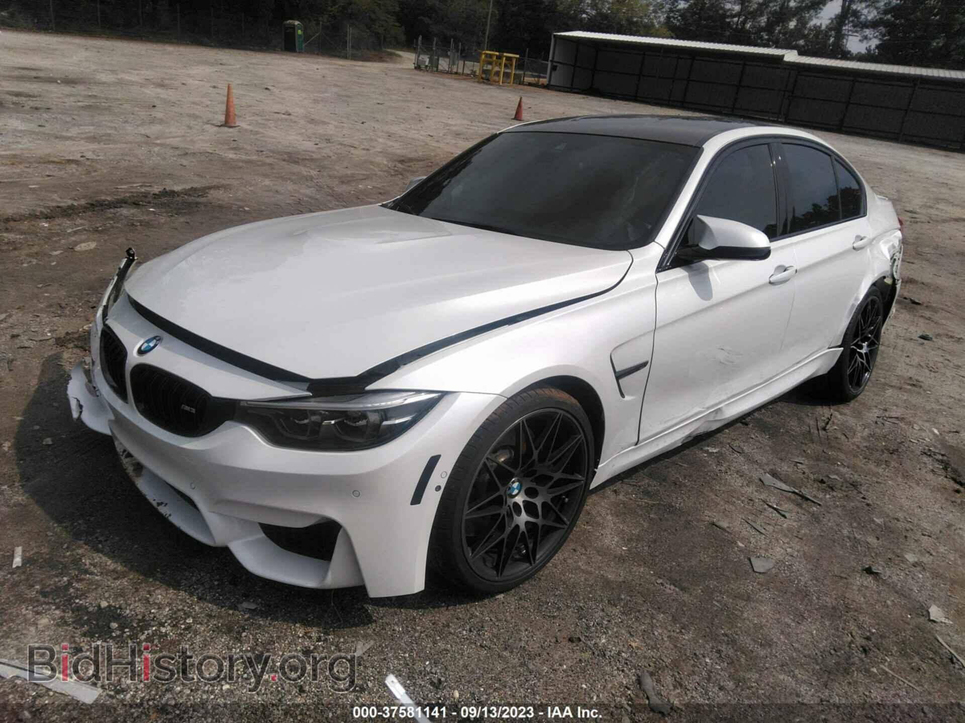 2018 BMW M3 - VIN: WBS8M9C57J5J78178 - Фото 2