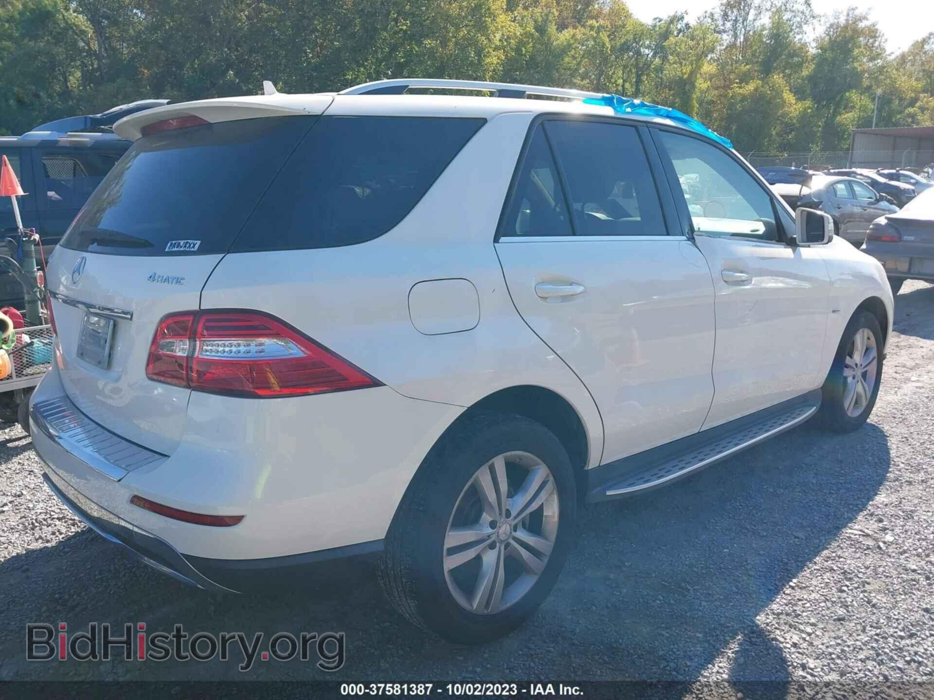 2012 MERCEDES-BENZ M-CLASS - VIN: 4JGDA5HB8CA042072 - Фото 4