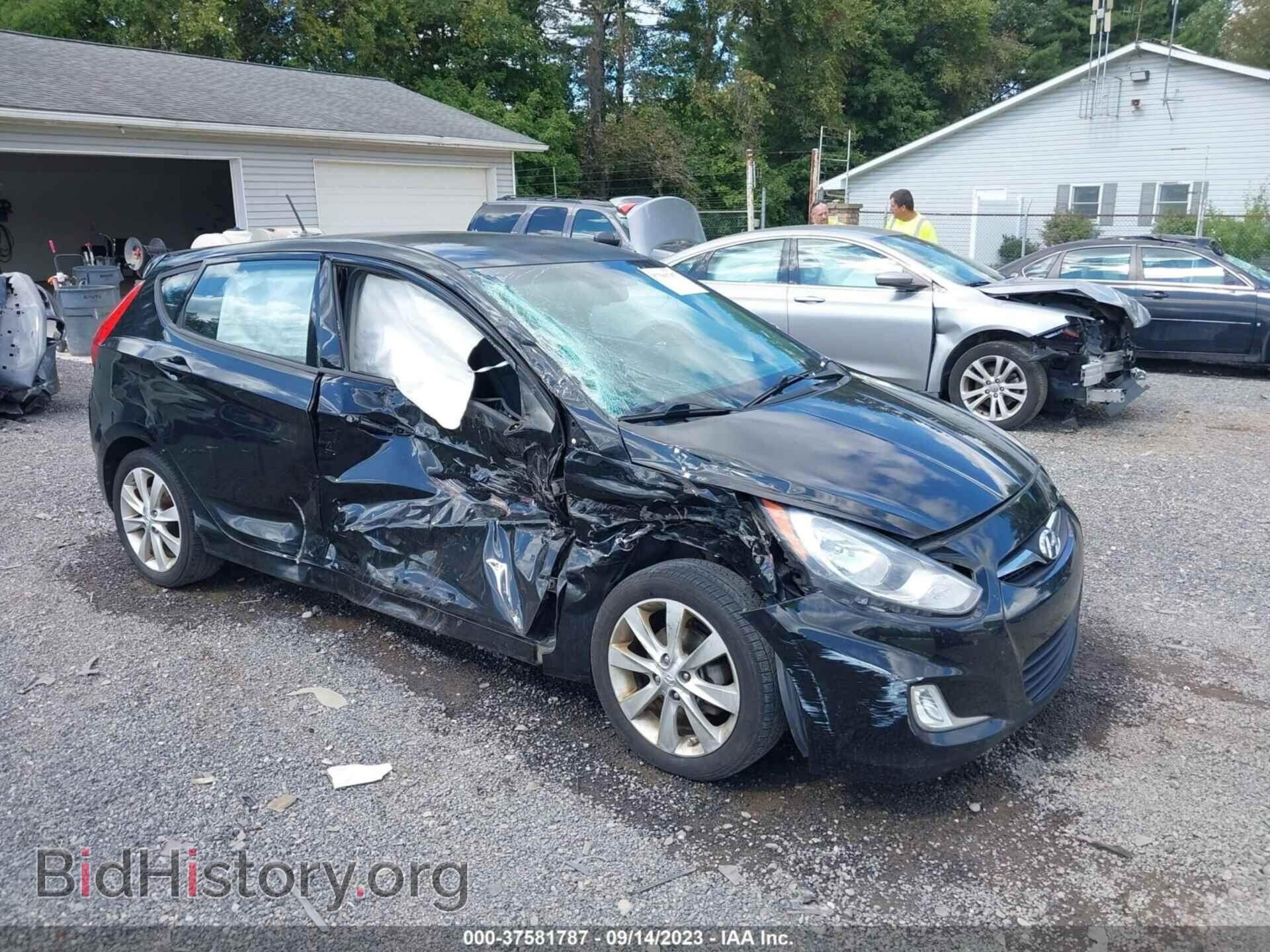 Photo KMHCU5AEXCU022606 - HYUNDAI ACCENT 2012