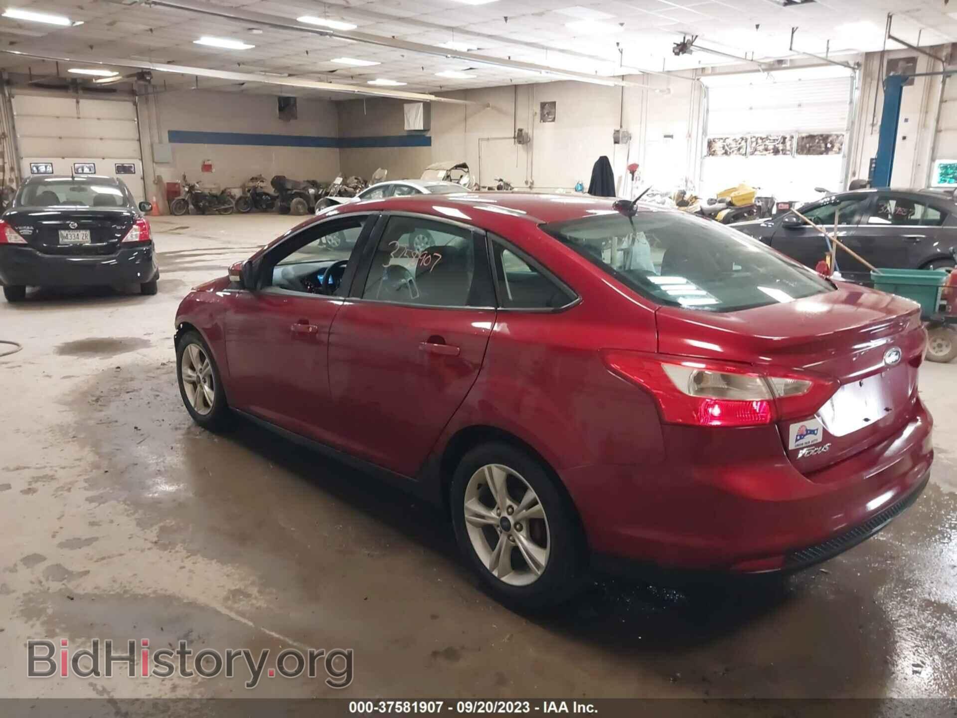 2014 FORD FOCUS - VIN: 1FADP3F22EL352967 - Фото 3