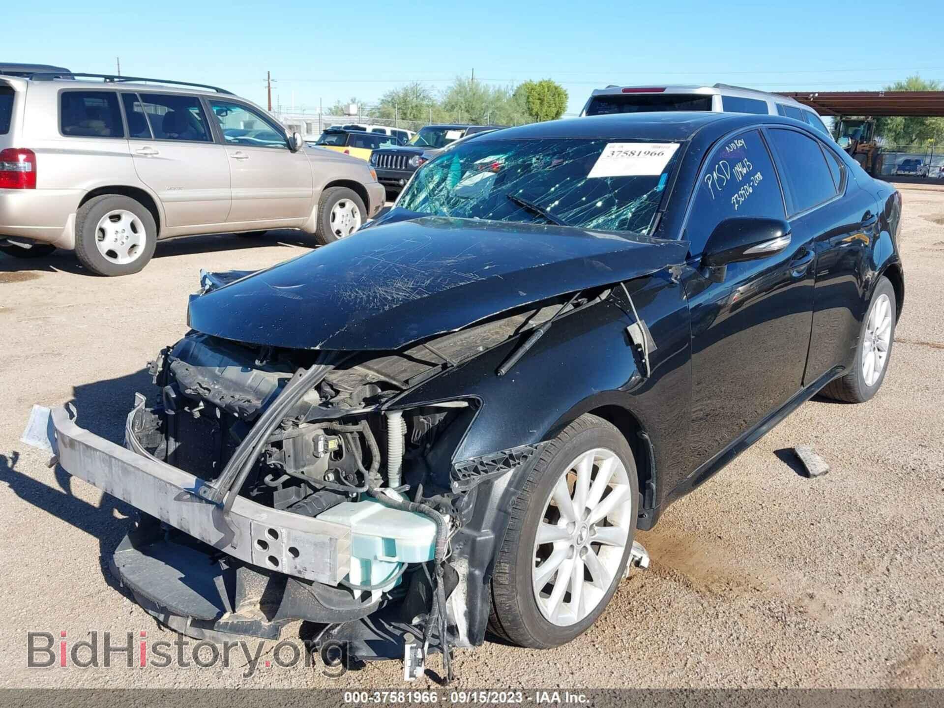 2010 LEXUS IS 250 - VIN: JTHBF5C21A5127960 - Фото 2