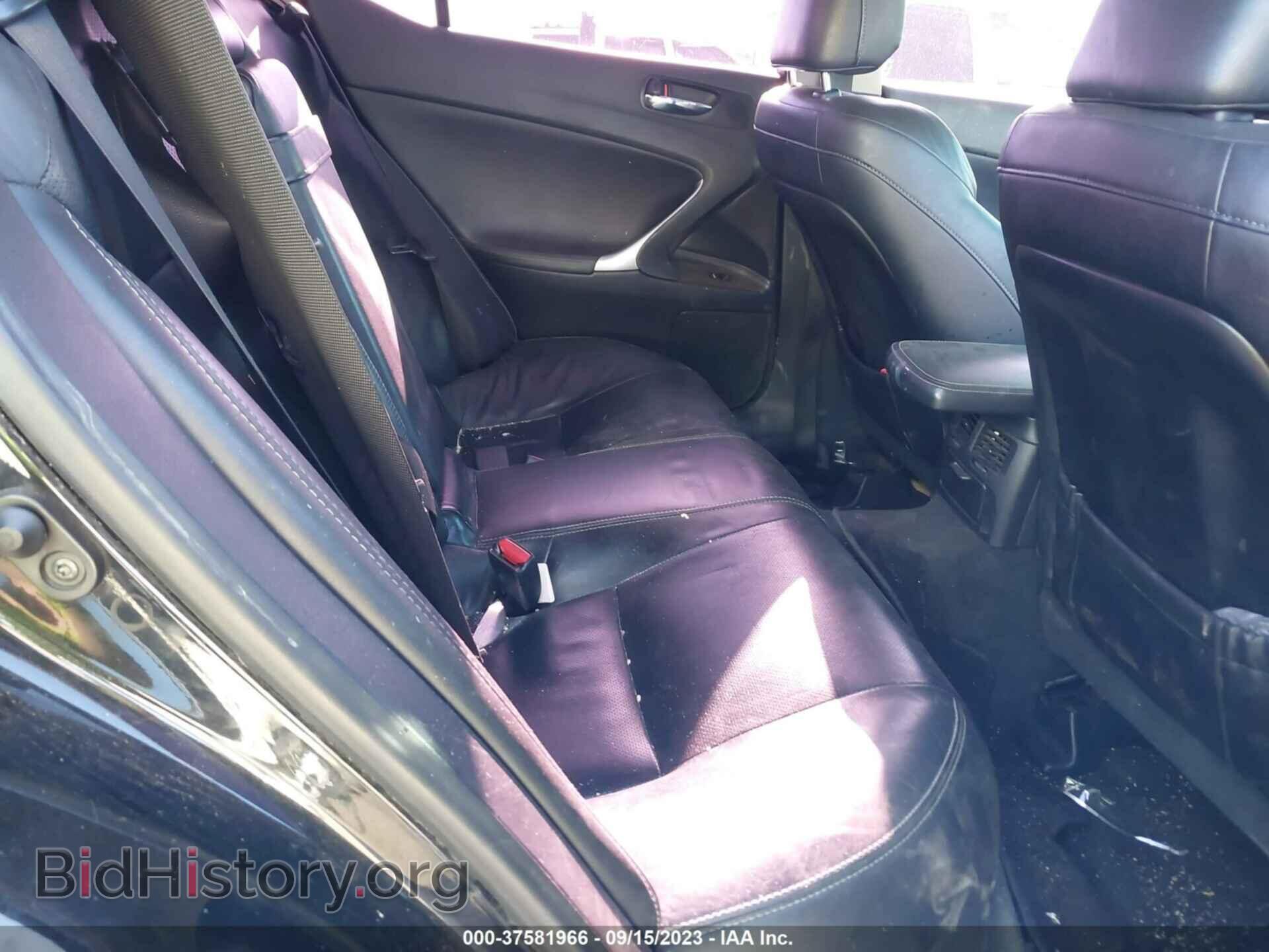 2010 LEXUS IS 250 - VIN: JTHBF5C21A5127960 - Фото 8