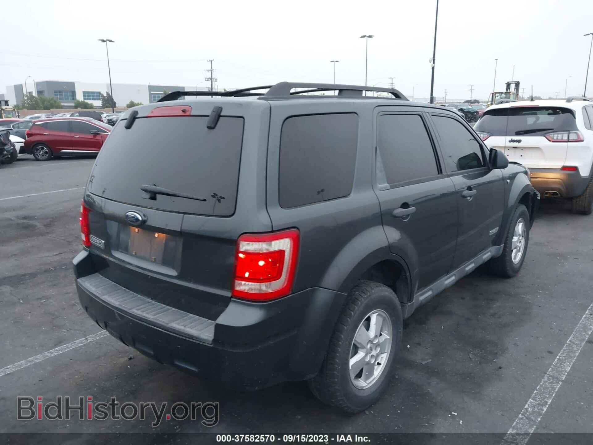 2008 FORD ESCAPE - VIN: 1FMCU03108KB15361 - Фото 4