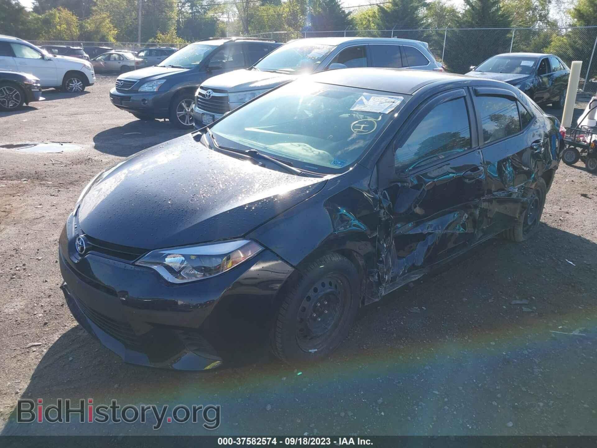 2014 TOYOTA COROLLA - VIN: 2T1BURHEXEC195832 - Photo 2