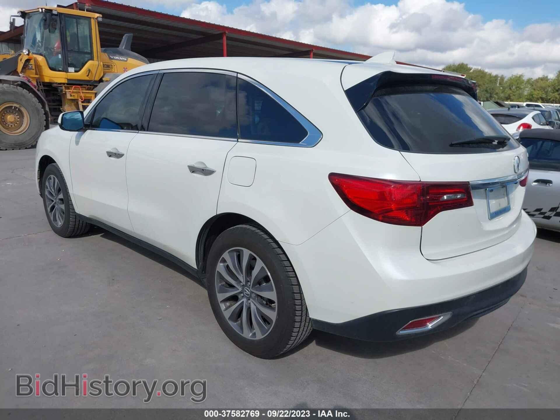 2014 ACURA MDX - VIN: 5FRYD3H47EB014825 - Photo 3