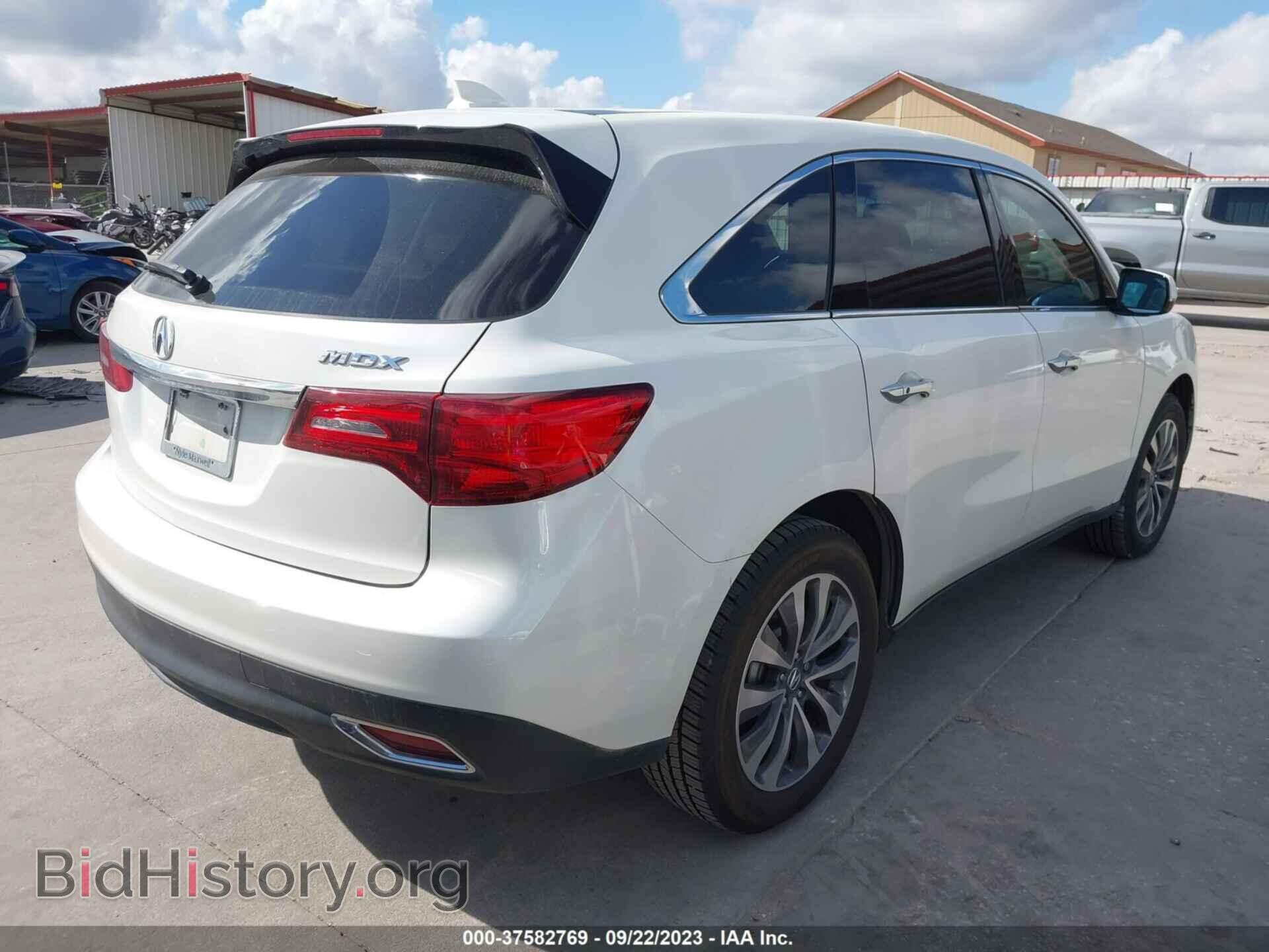2014 ACURA MDX - VIN: 5FRYD3H47EB014825 - Photo 4