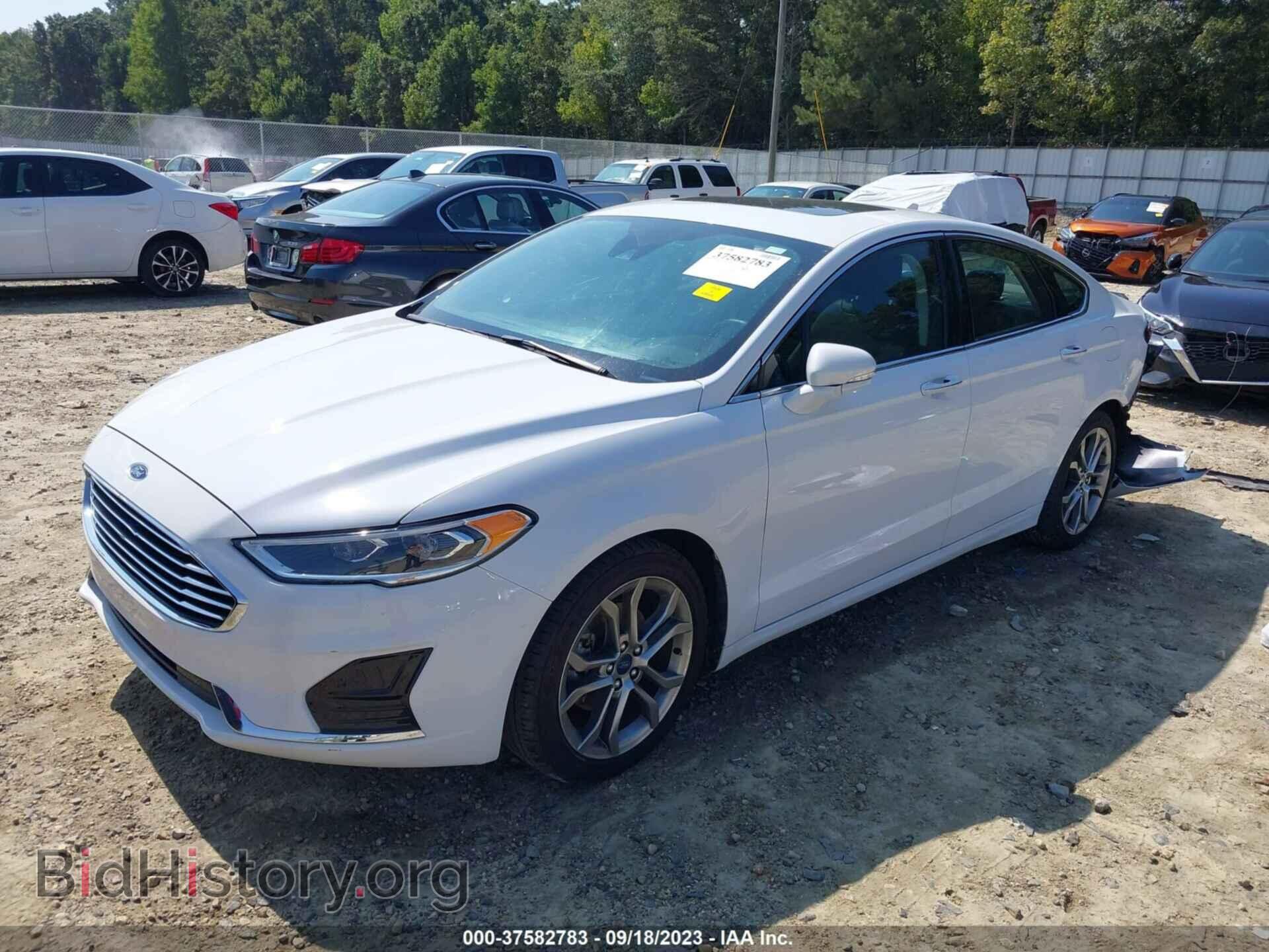 2019 FORD FUSION - VIN: 3FA6P0CD5KR193467 - Фото 2