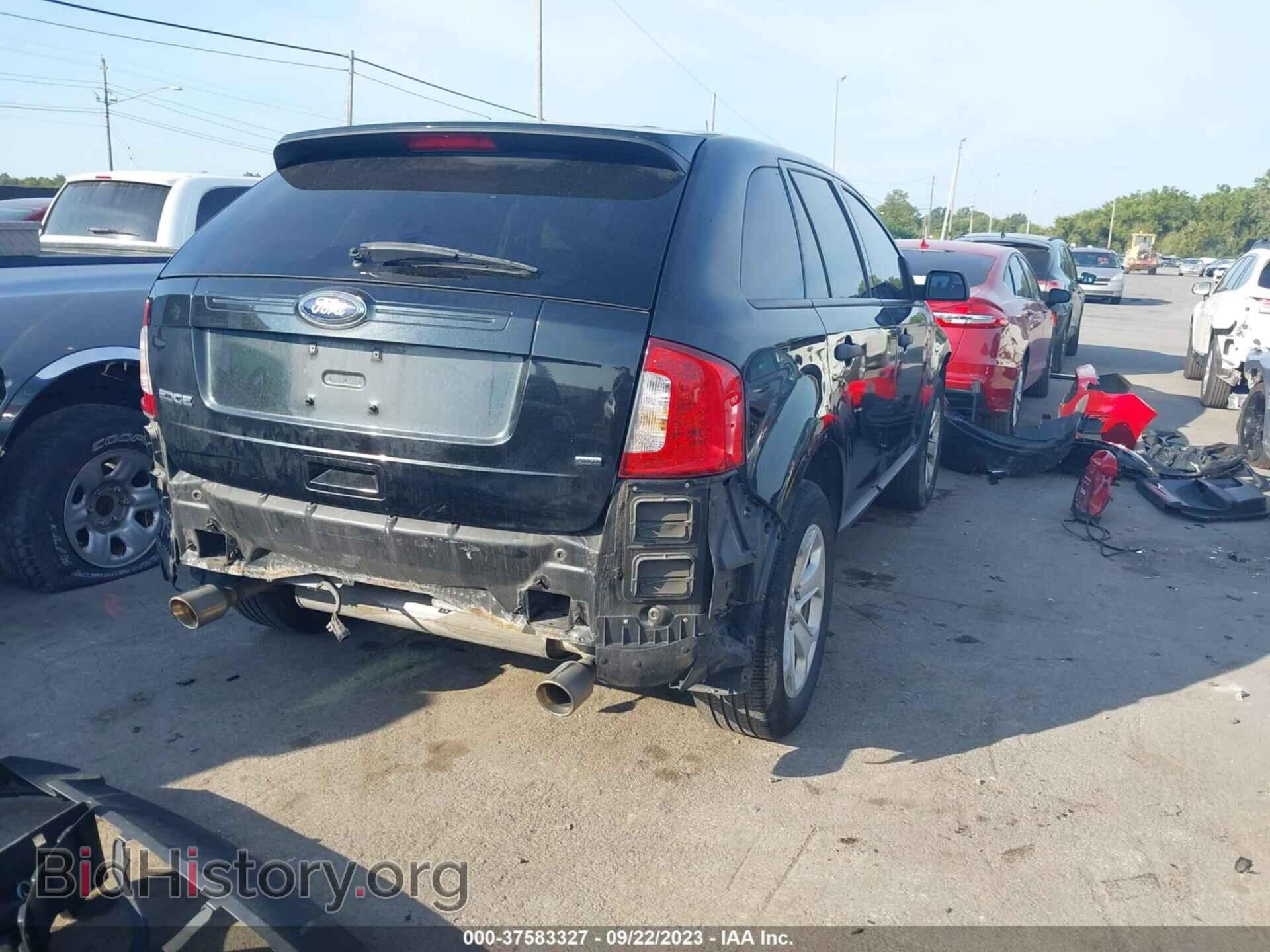 2013 FORD EDGE - VIN: 2FMDK4GCXDBE22831 - Фото 4
