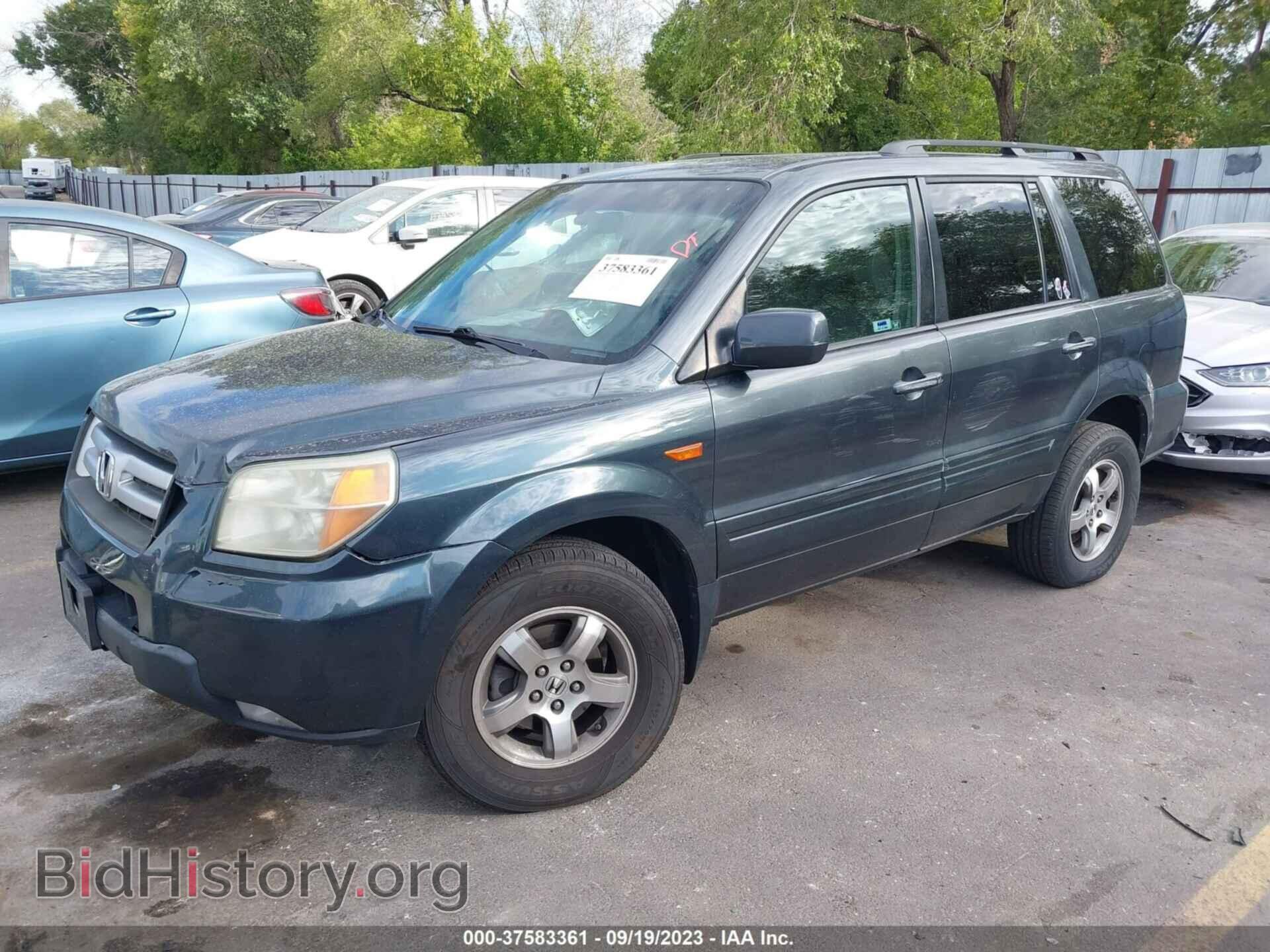 2006 HONDA PILOT - VIN: 2HKYF18566H564822 - Фото 2