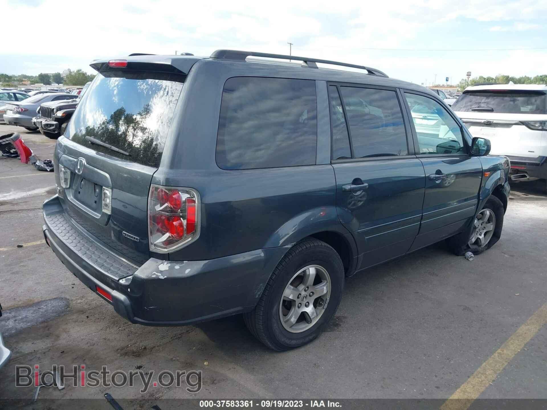 2006 HONDA PILOT - VIN: 2HKYF18566H564822 - Фото 4