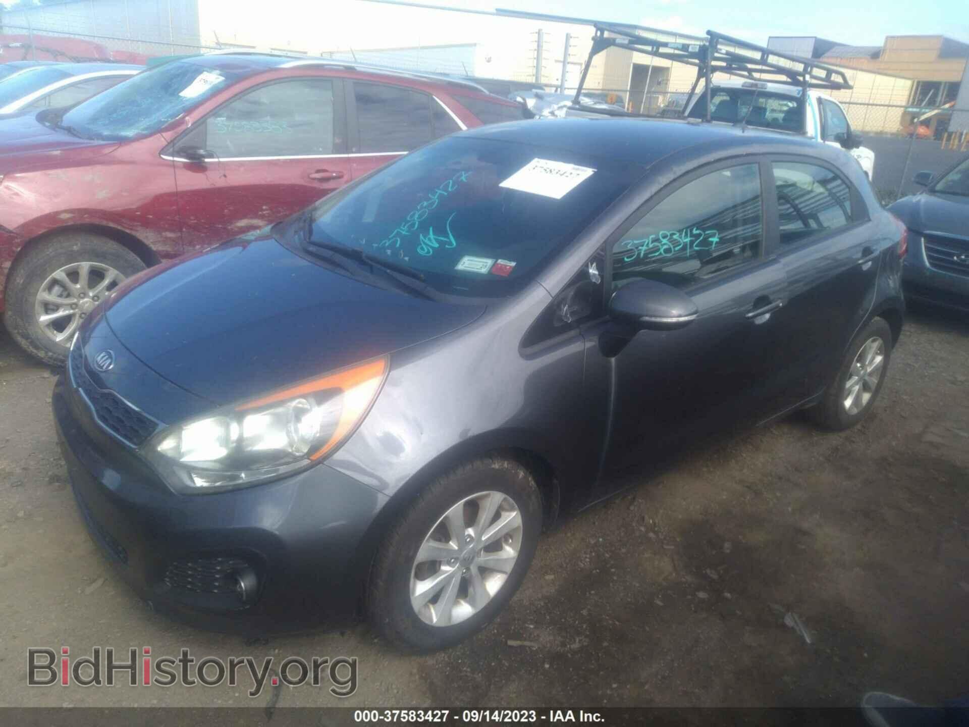 2013 KIA RIO - VIN: KNADN5A34D6121171 - Photo 2