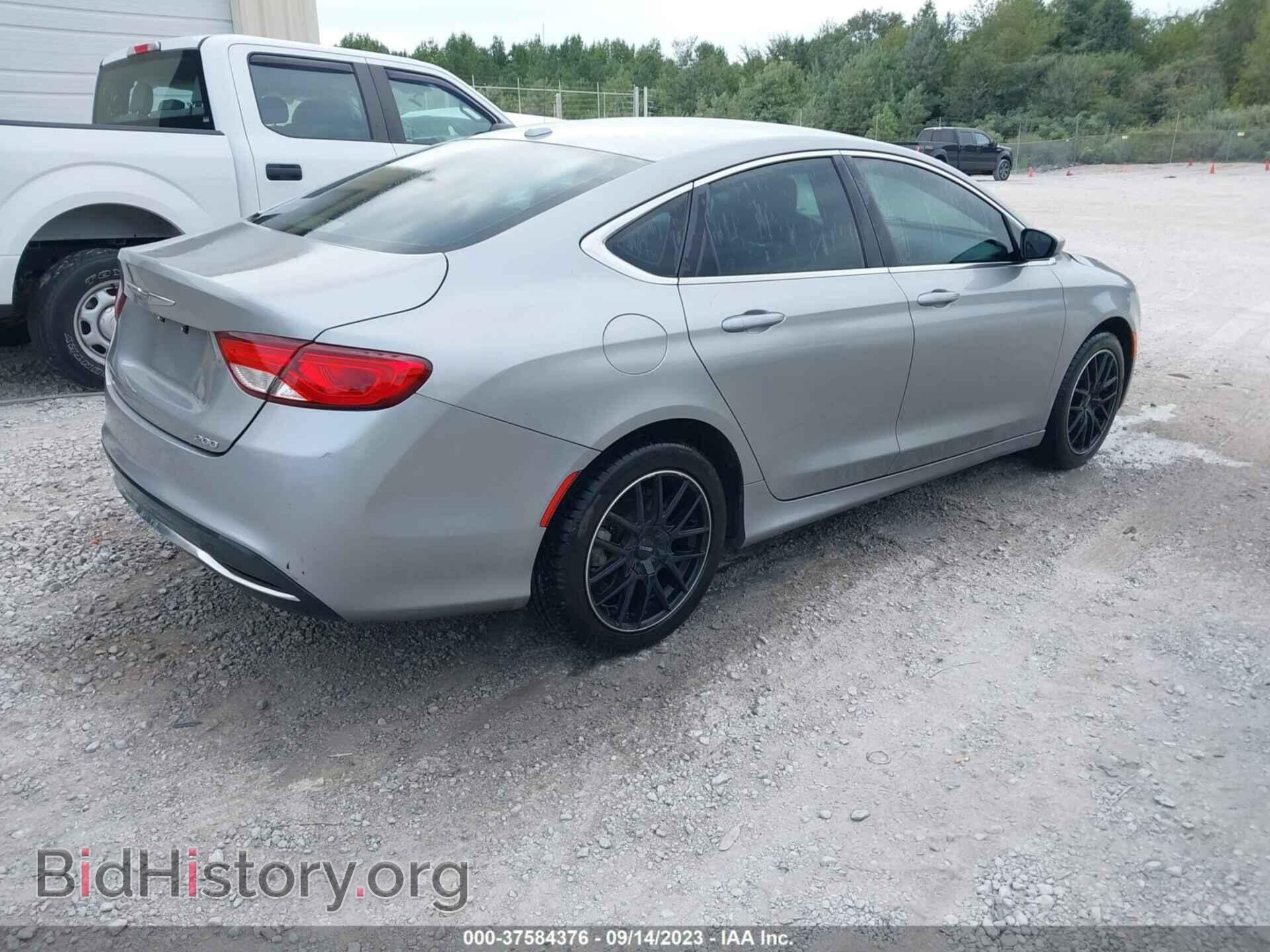2015 CHRYSLER 200 - VIN: 1C3CCCAB2FN695376 - Фото 4