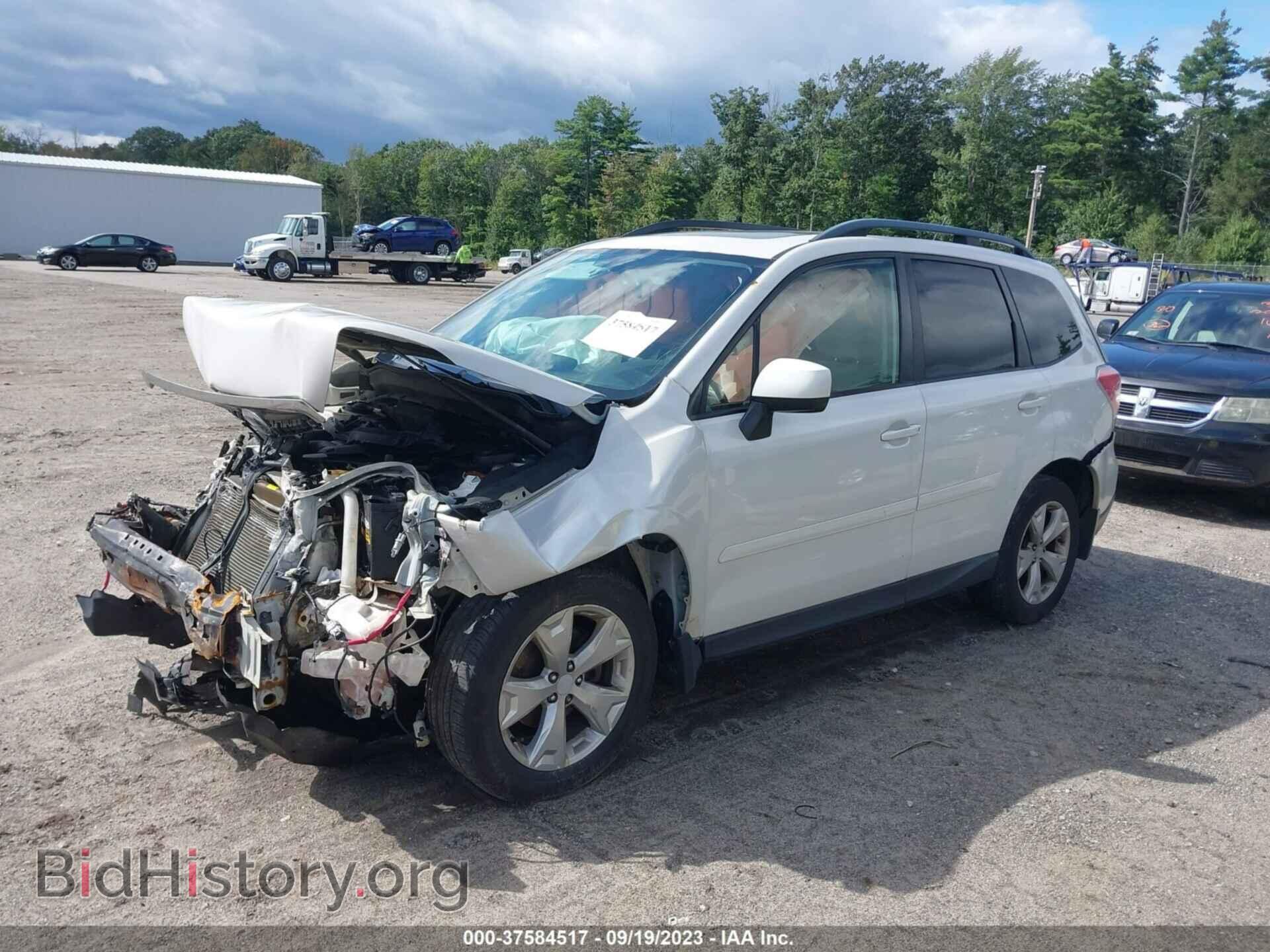 2014 SUBARU FORESTER - VIN: JF2SJAEC3EH416679 - Фото 2