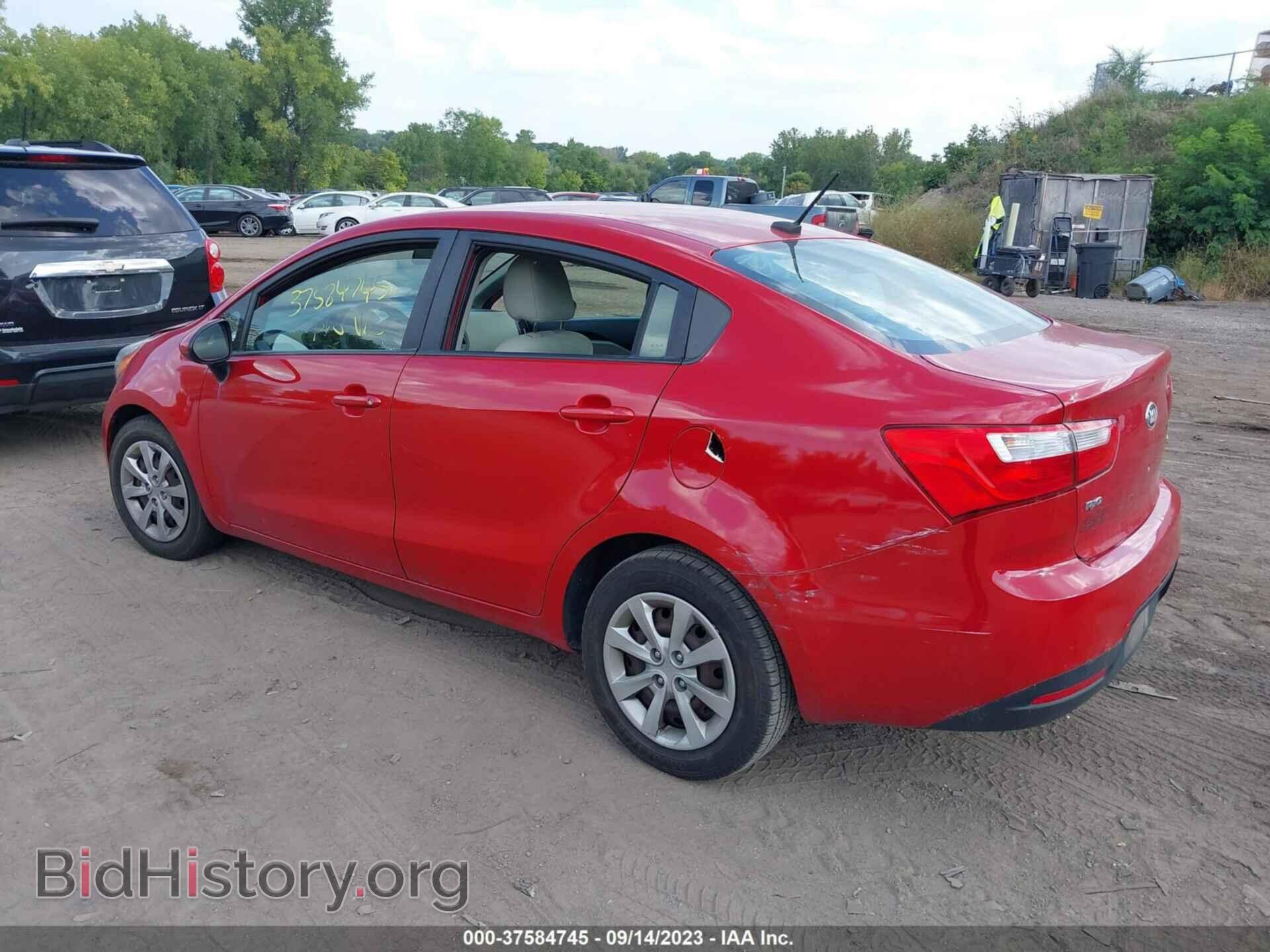 2013 KIA RIO - VIN: KNADM4A31D6158806 - Фото 3