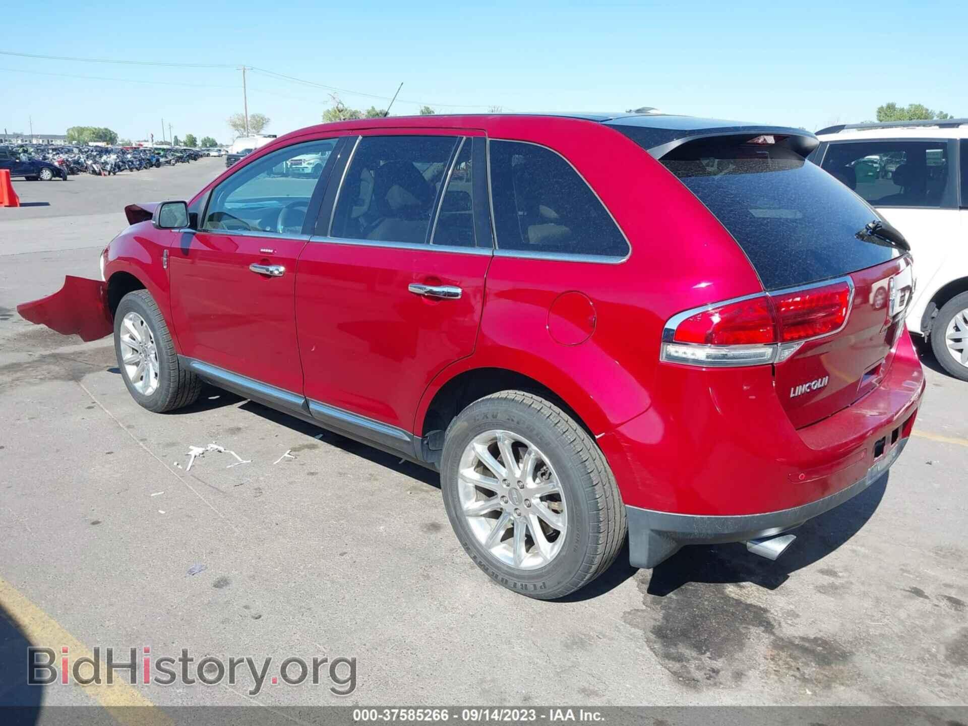 2013 LINCOLN MKX - VIN: 2LMDJ6JK4DBL19309 - Фото 3