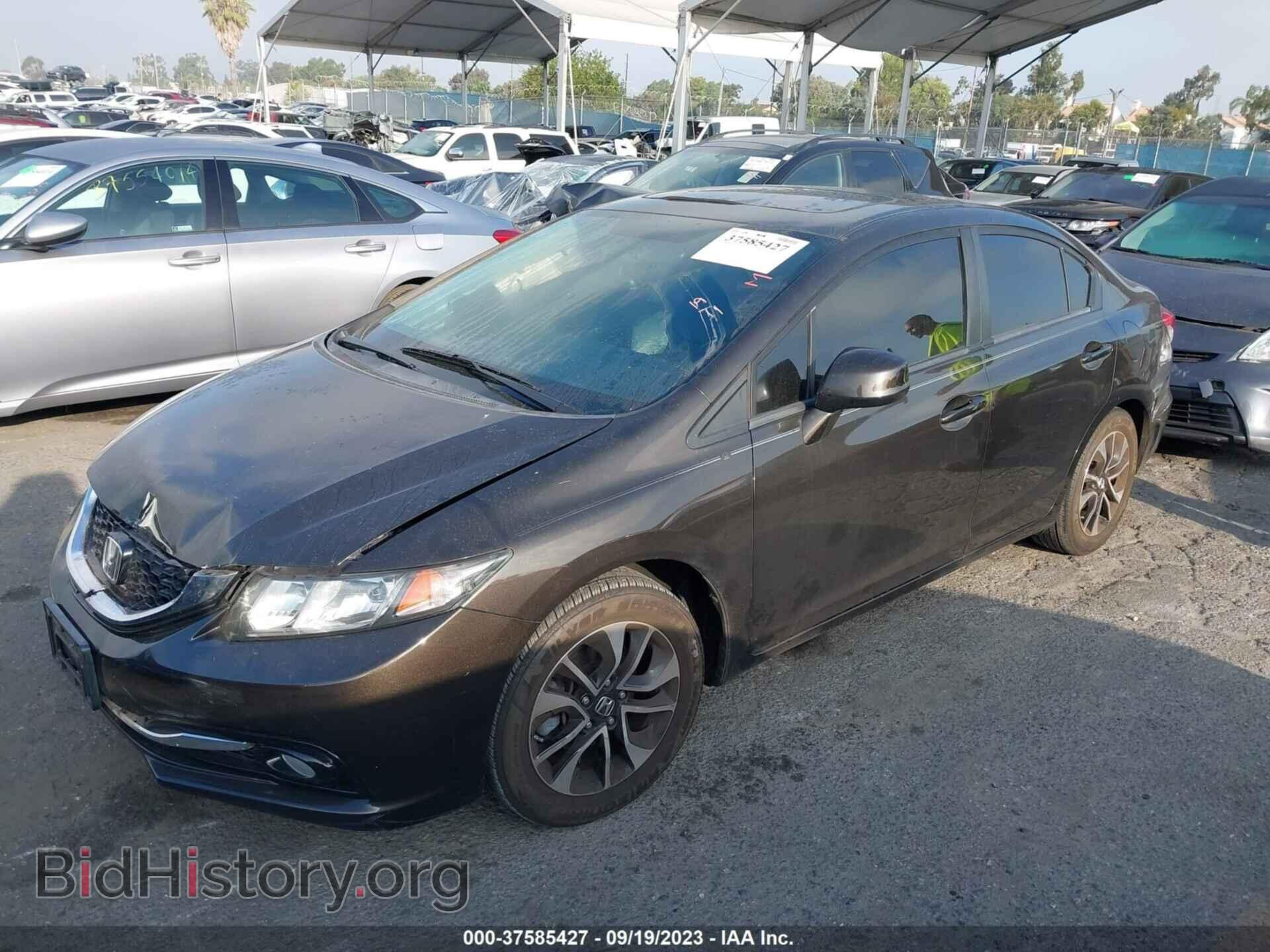 2013 HONDA CIVIC SDN - VIN: 19XFB2F98DE020404 - Фото 2