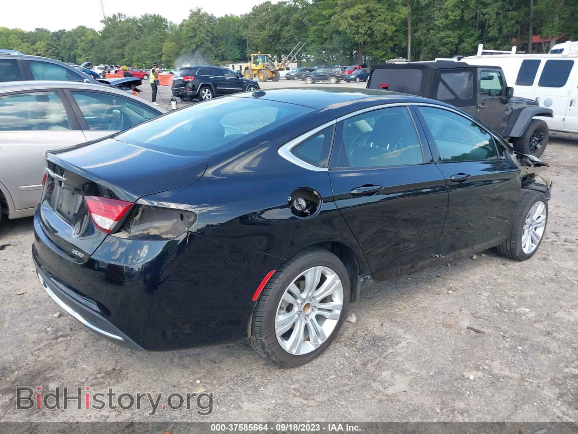 2015 CHRYSLER 200 - VIN: 1C3CCCAB3FN537483 - Фото 4