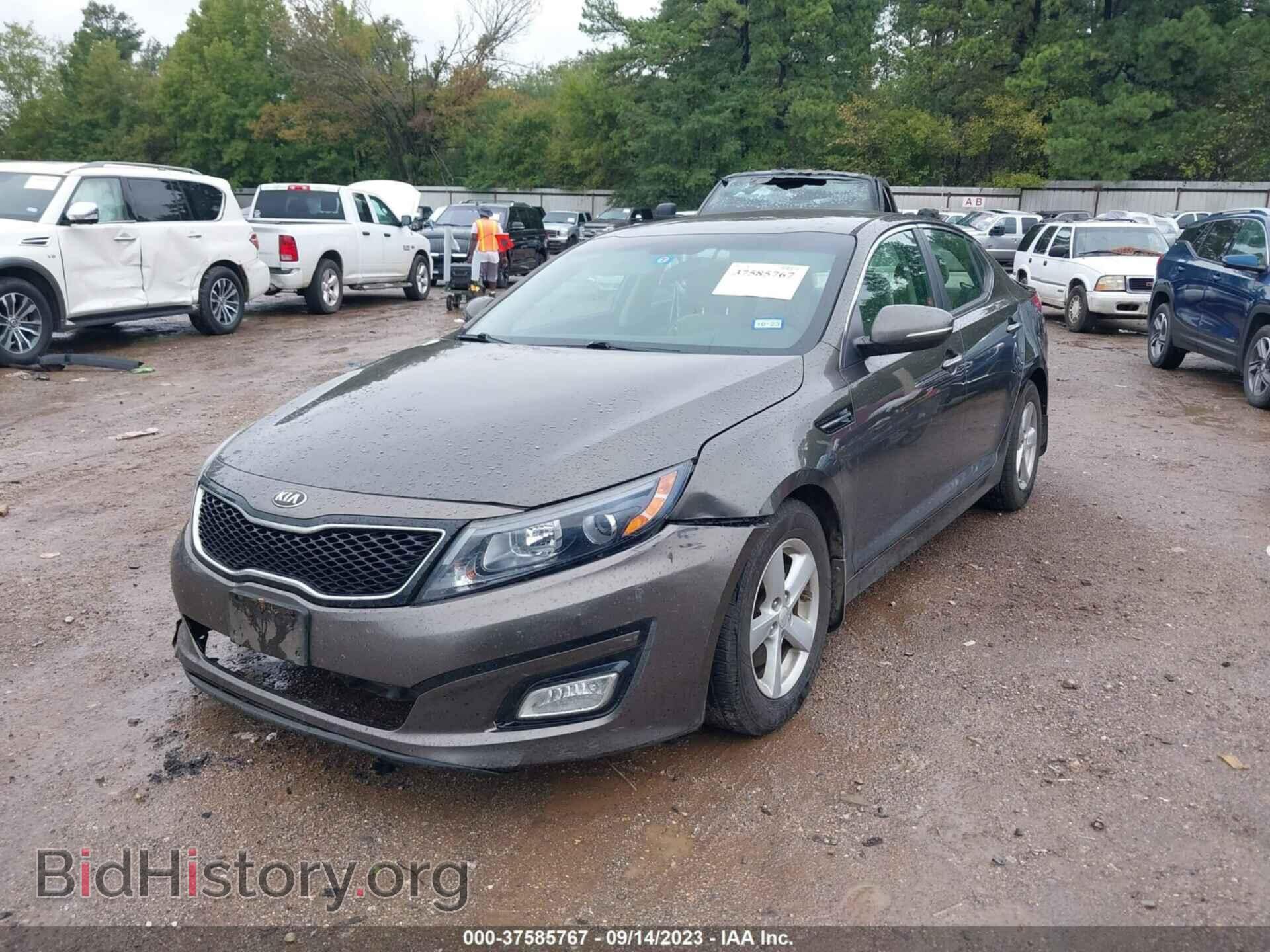 2015 KIA OPTIMA - VIN: 5XXGM4A72FG376616 - Фото 2