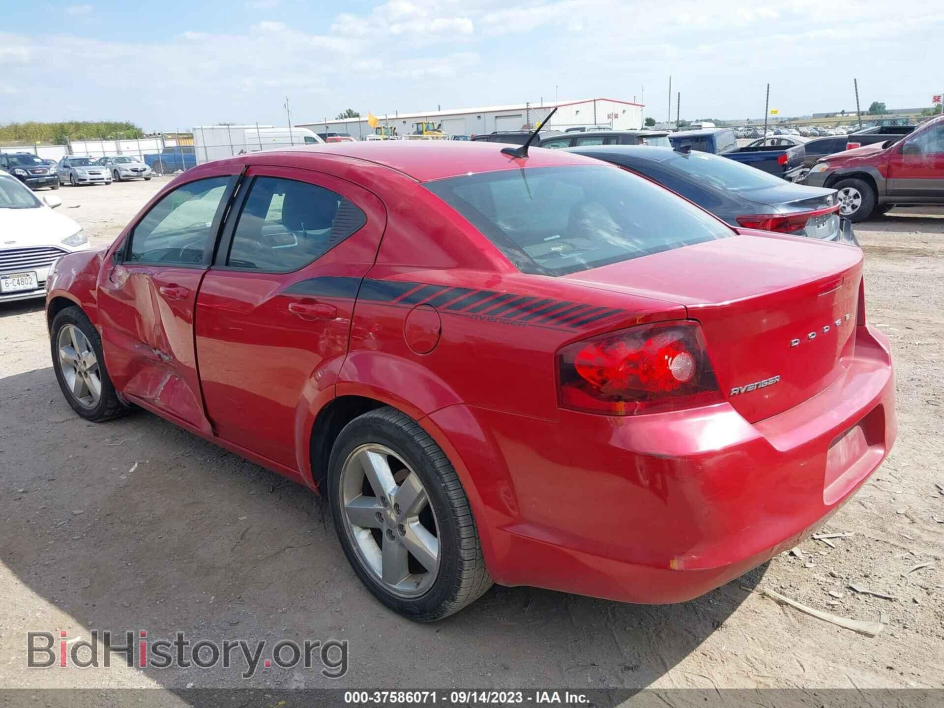 2013 DODGE AVENGER - VIN: 1C3CDZAB1DN564033 - Фото 3