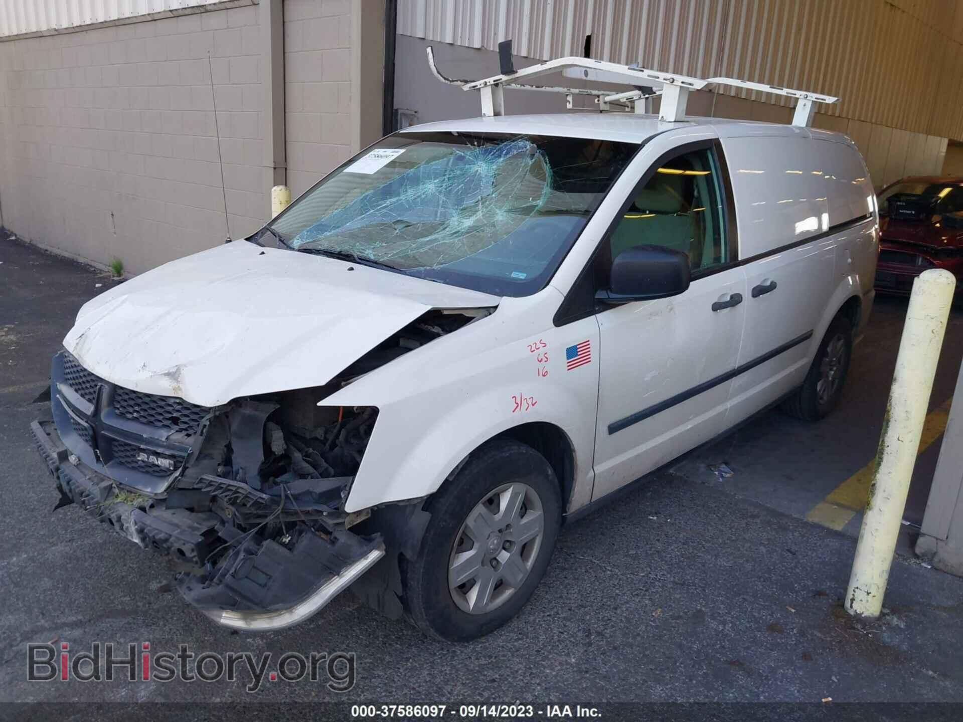 2013 RAM CARGO VAN - VIN: 2C4JRGAG9DR606732 - Фото 2