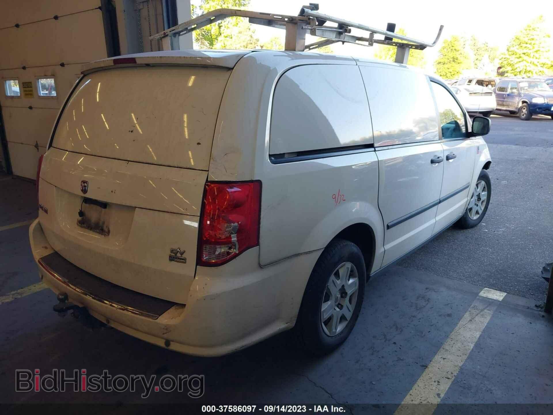 2013 RAM CARGO VAN - VIN: 2C4JRGAG9DR606732 - Фото 4