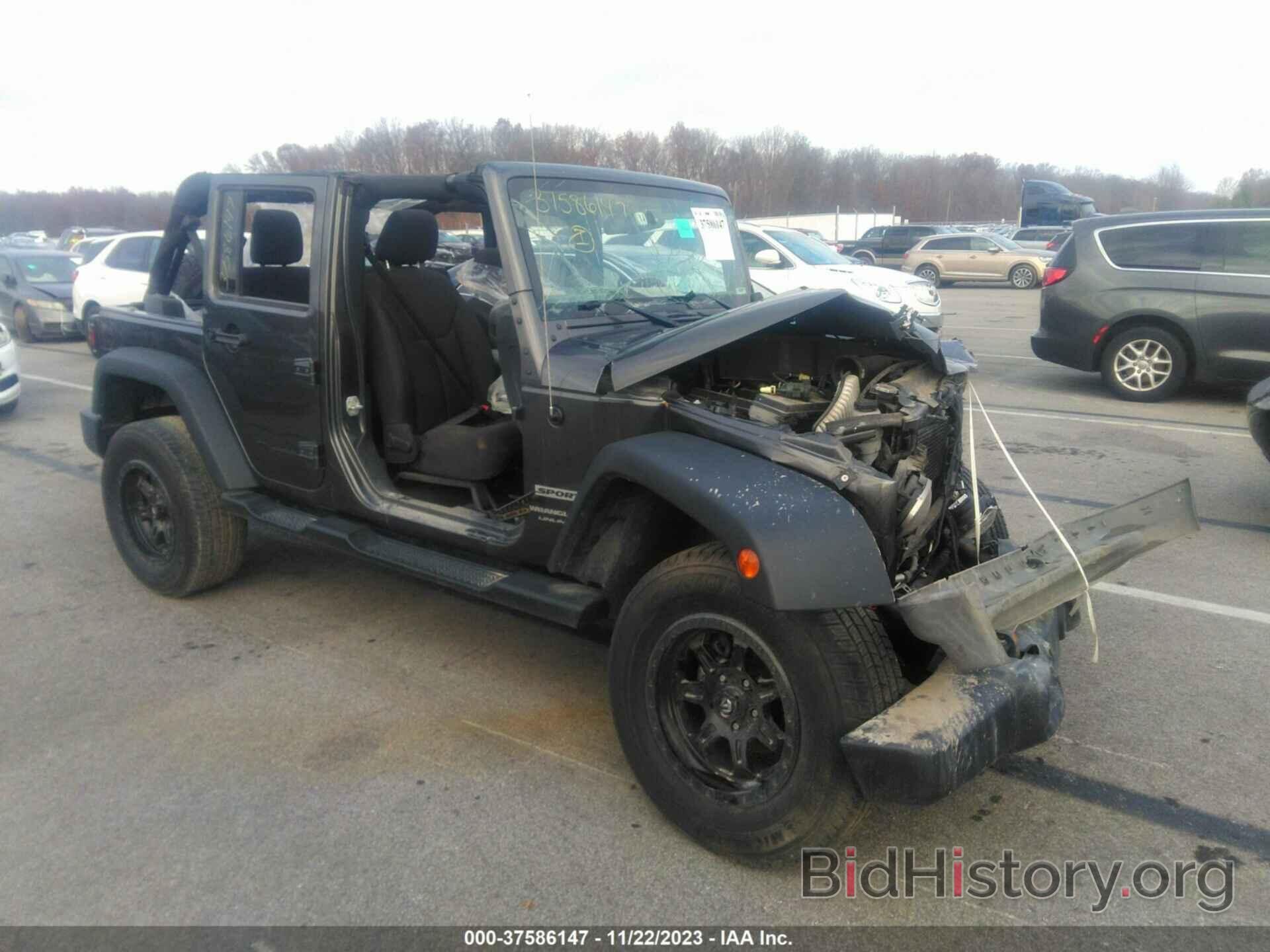 Photo 1C4BJWDG7JL855312 - JEEP WRANGLER JK UNLIMITED 2018