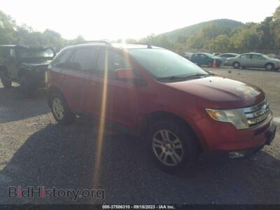 2008 Ford EDGE SEL, red — VIN 2FMDK48C28BA95779, IAAI
