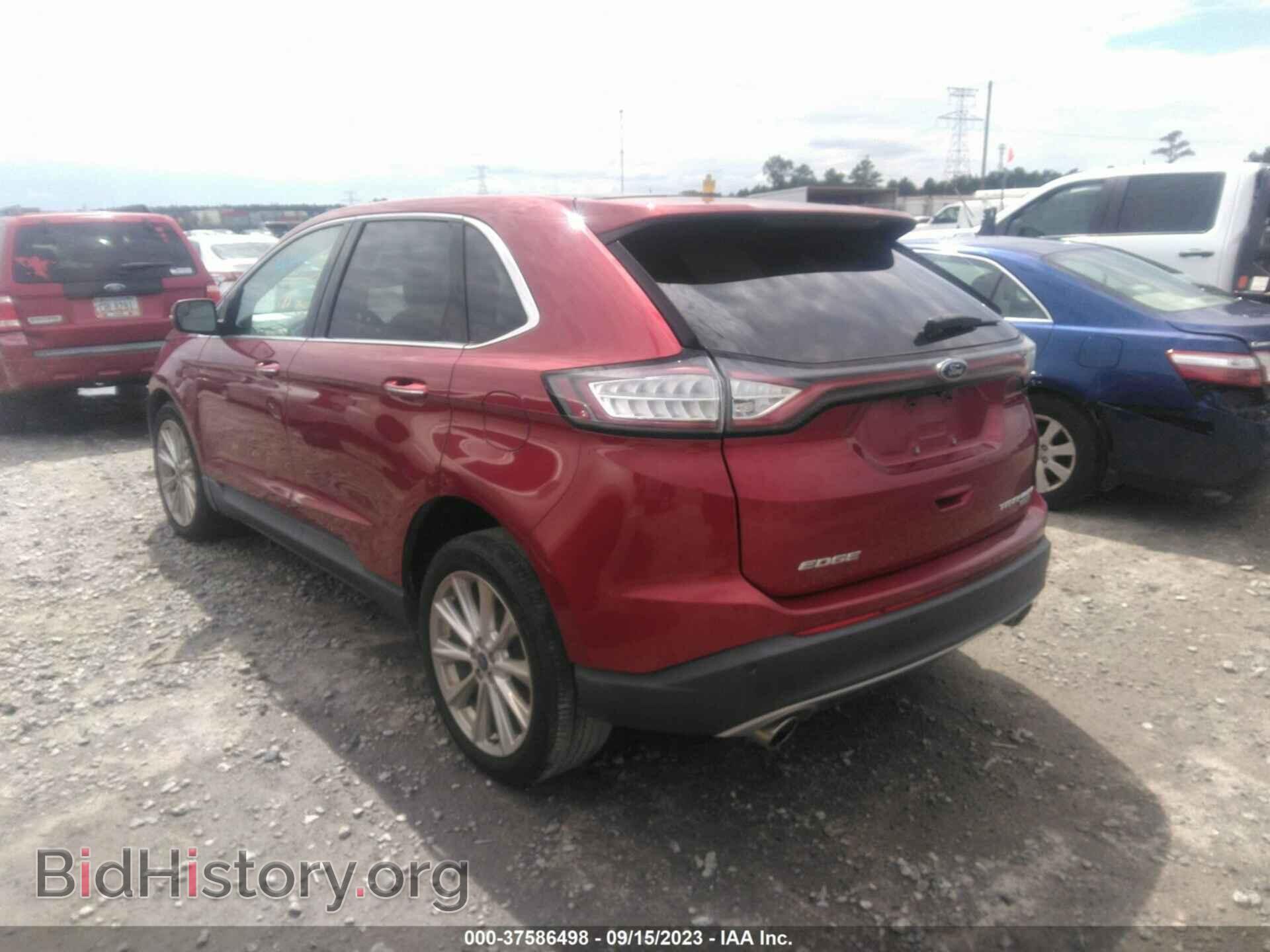 2018 FORD EDGE - VIN: 2FMPK3K95JBB35542 - Фото 3