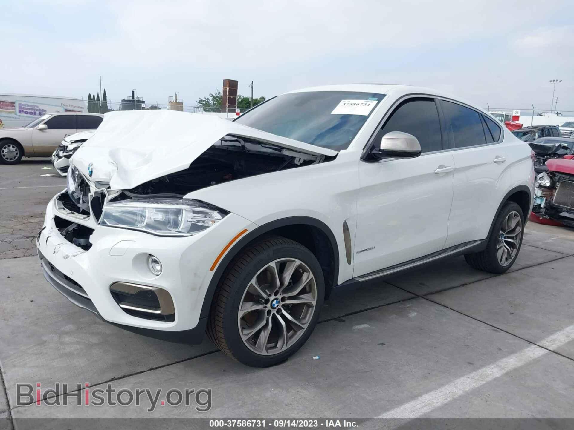 2015 BMW X6 - VIN: 5UXKU0C57F0F91992 - Фото 2