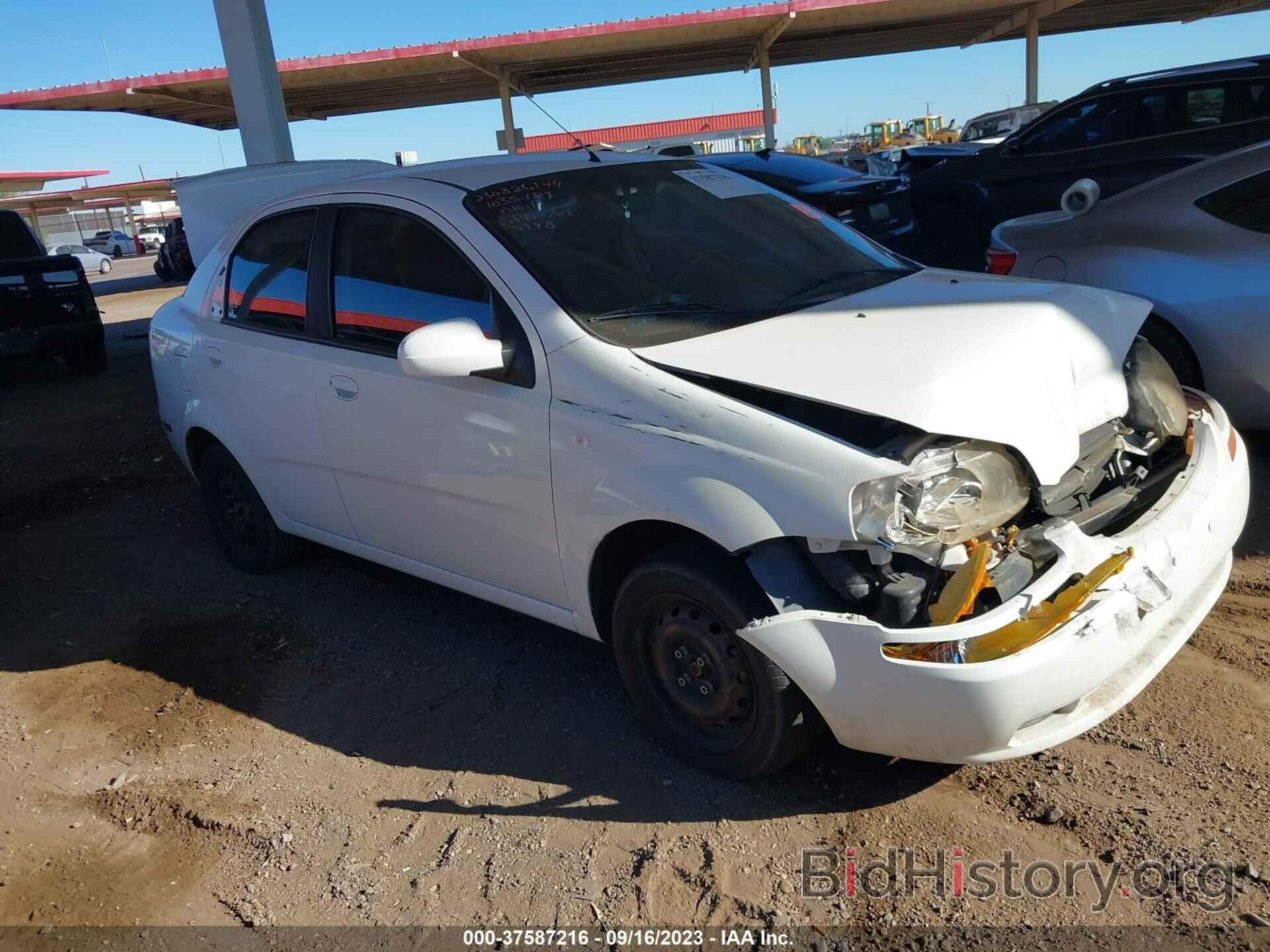 Photo KL1TD56666B529998 - CHEVROLET AVEO 2006