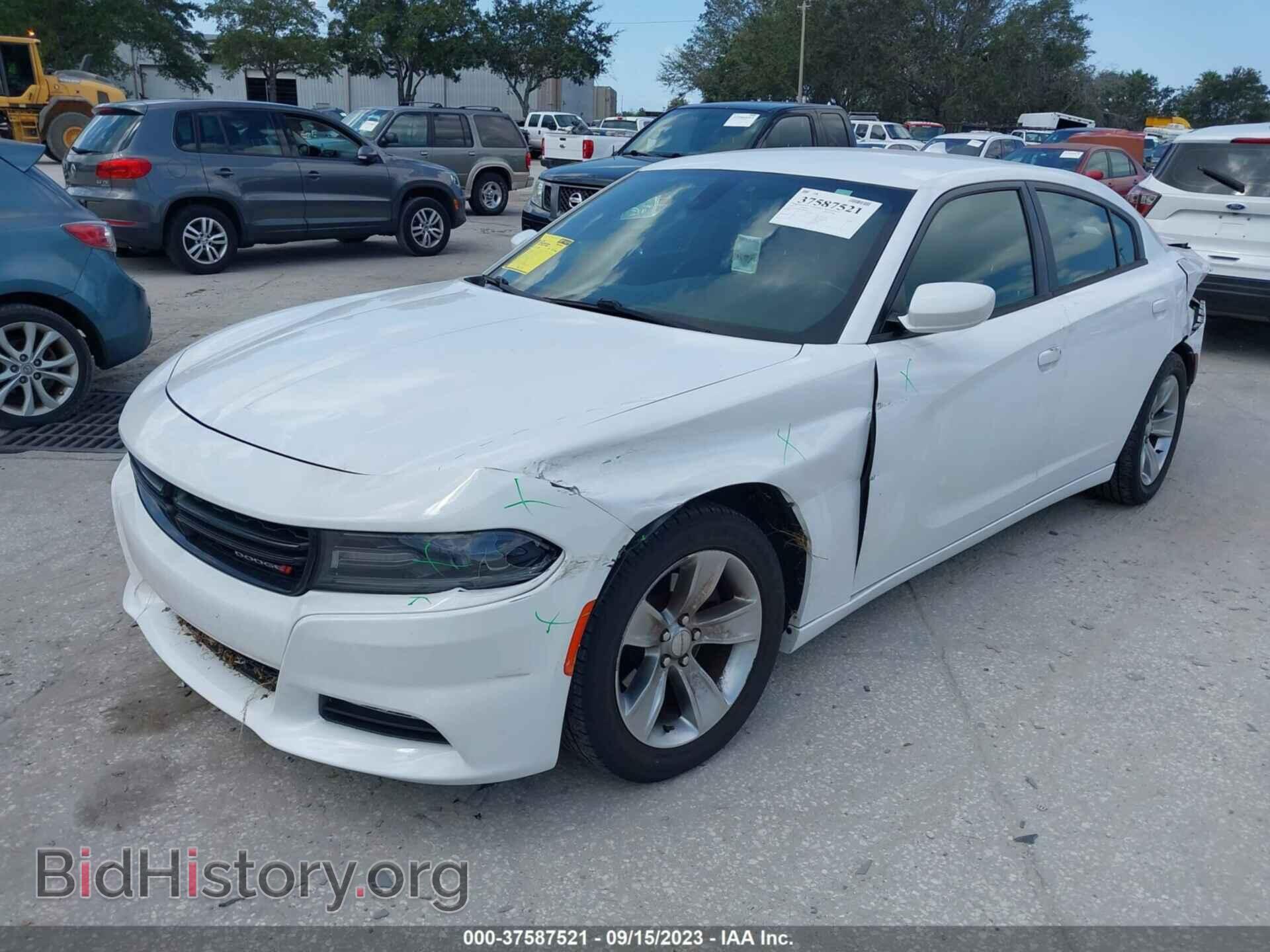 2016 DODGE CHARGER - VIN: 2C3CDXHG2GH266402 - Фото 2
