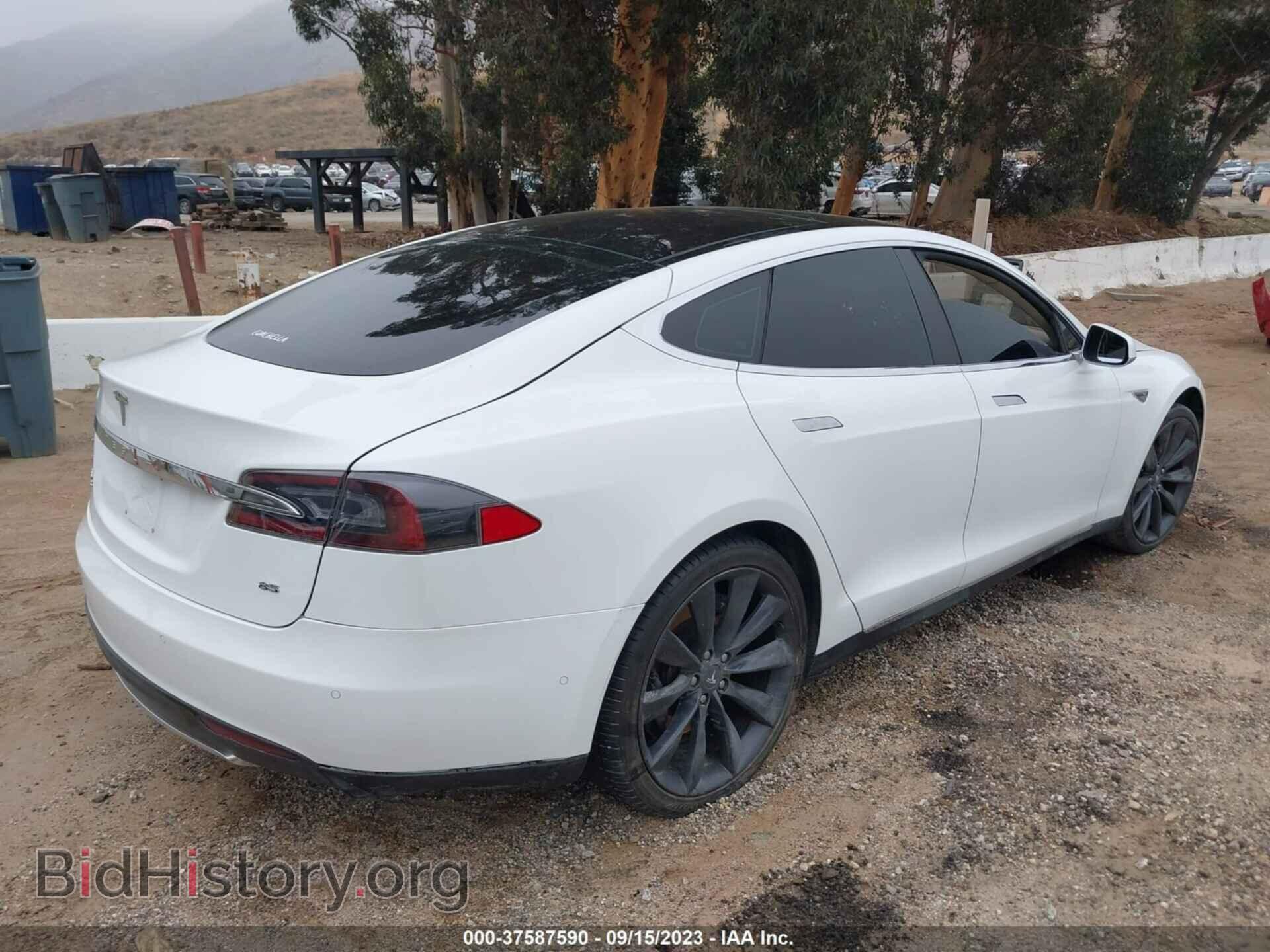 2014 TESLA MODEL S - VIN: 5YJSA1H11EFP53845 - Photo 4