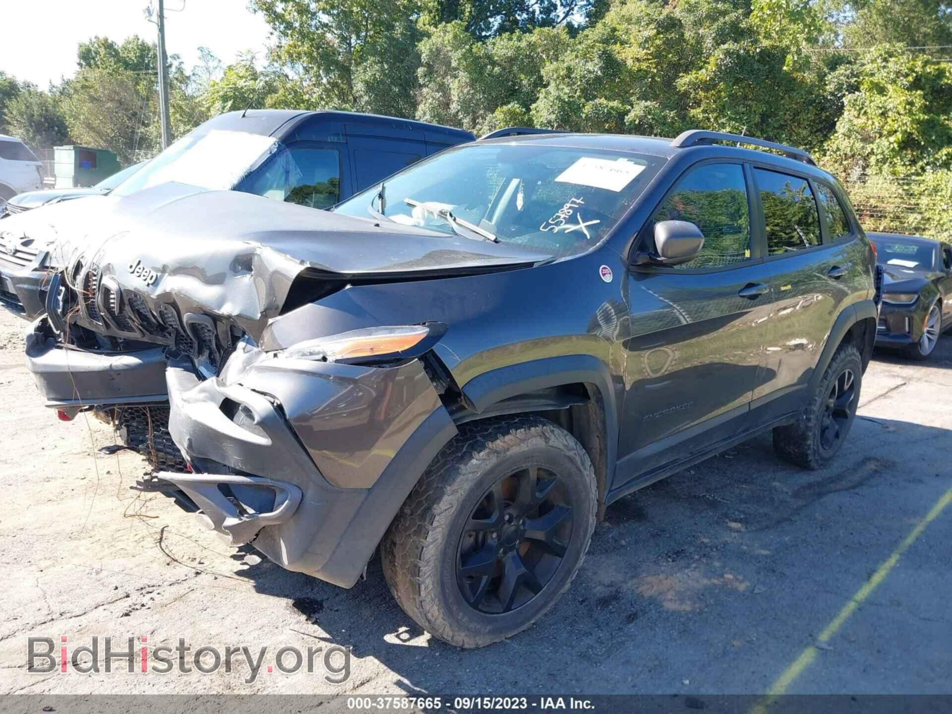 2015 JEEP CHEROKEE - VIN: 1C4PJMBS7FW557897 - Фото 2