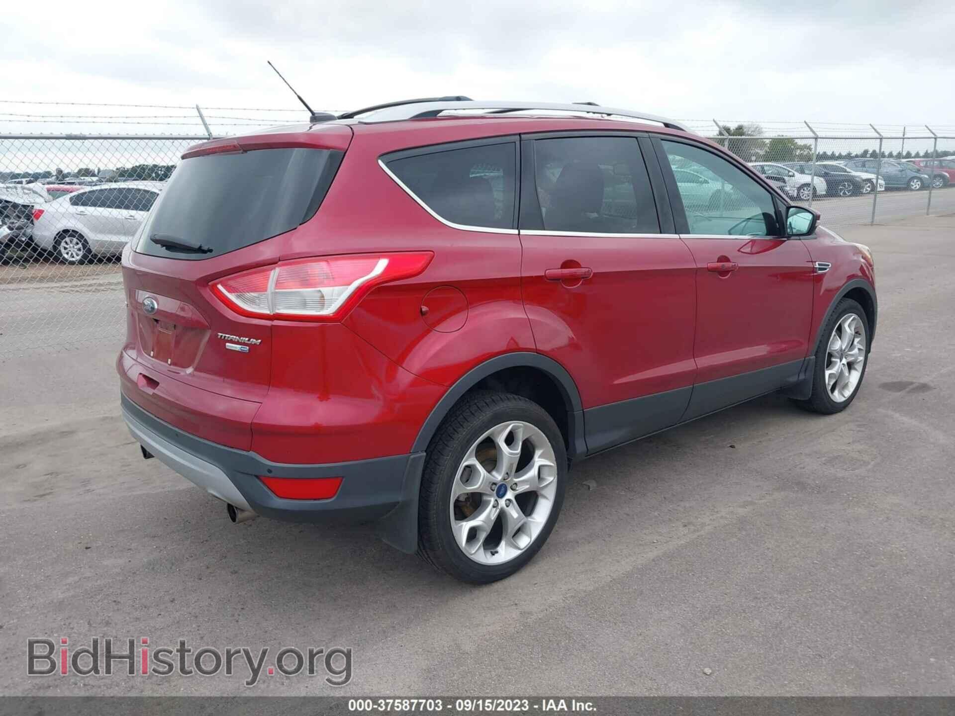 2013 FORD ESCAPE - VIN: 1FMCU9J91DUC07459 - Photo 4