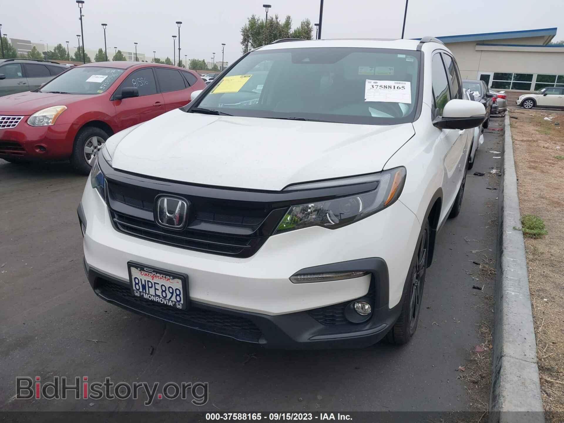 2021 HONDA PILOT - VIN: 5FNYF5H26MB029174 - Фото 2