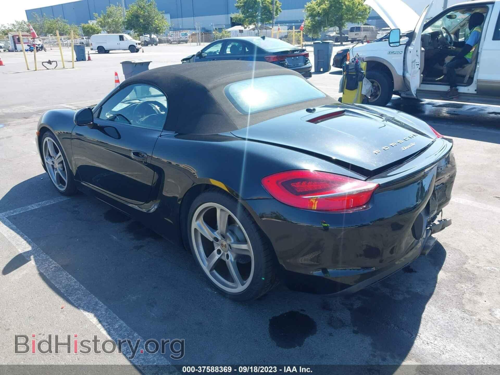 2013 PORSCHE BOXSTER - VIN: WP0CA2A81DS114450 - Фото 3