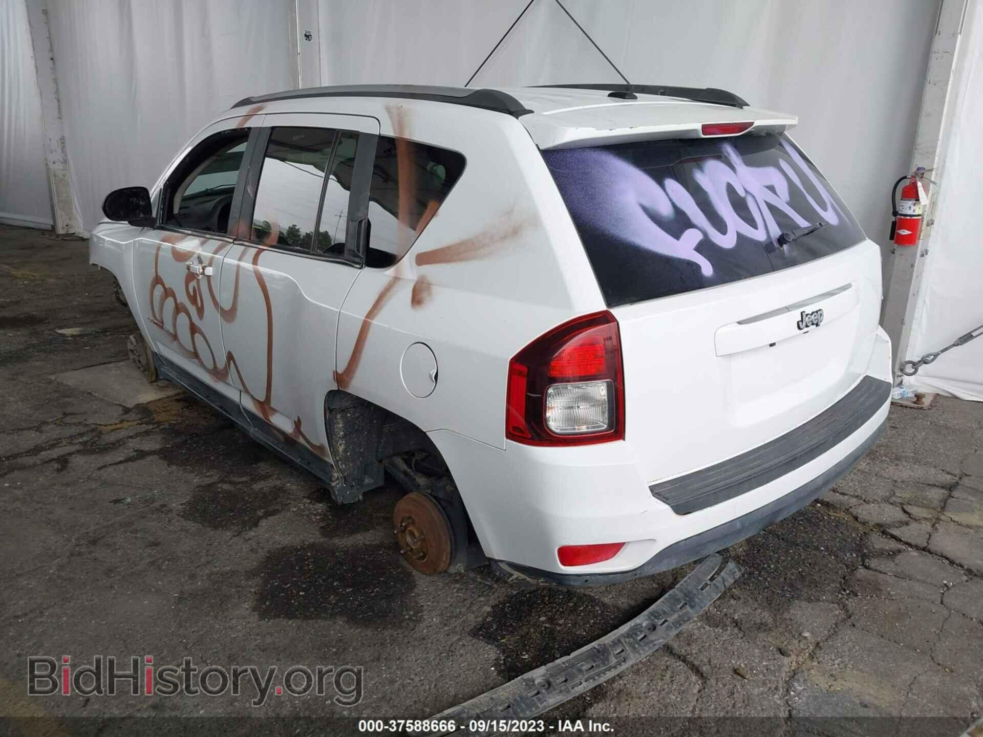2016 JEEP COMPASS - VIN: 1C4NJCBA2GD743062 - Фото 3