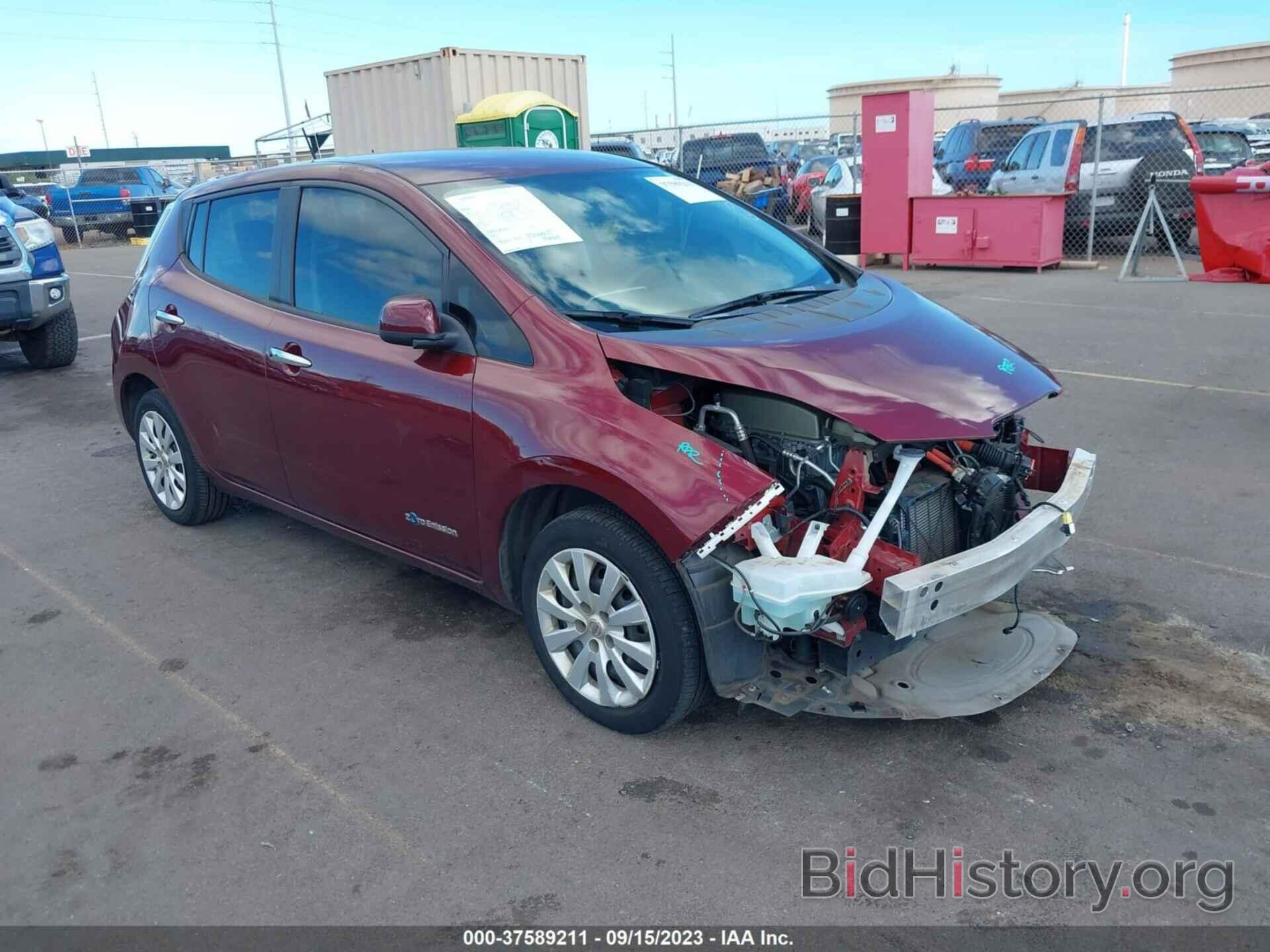 Photo 1N4BZ0CP1HC307135 - NISSAN LEAF 2017